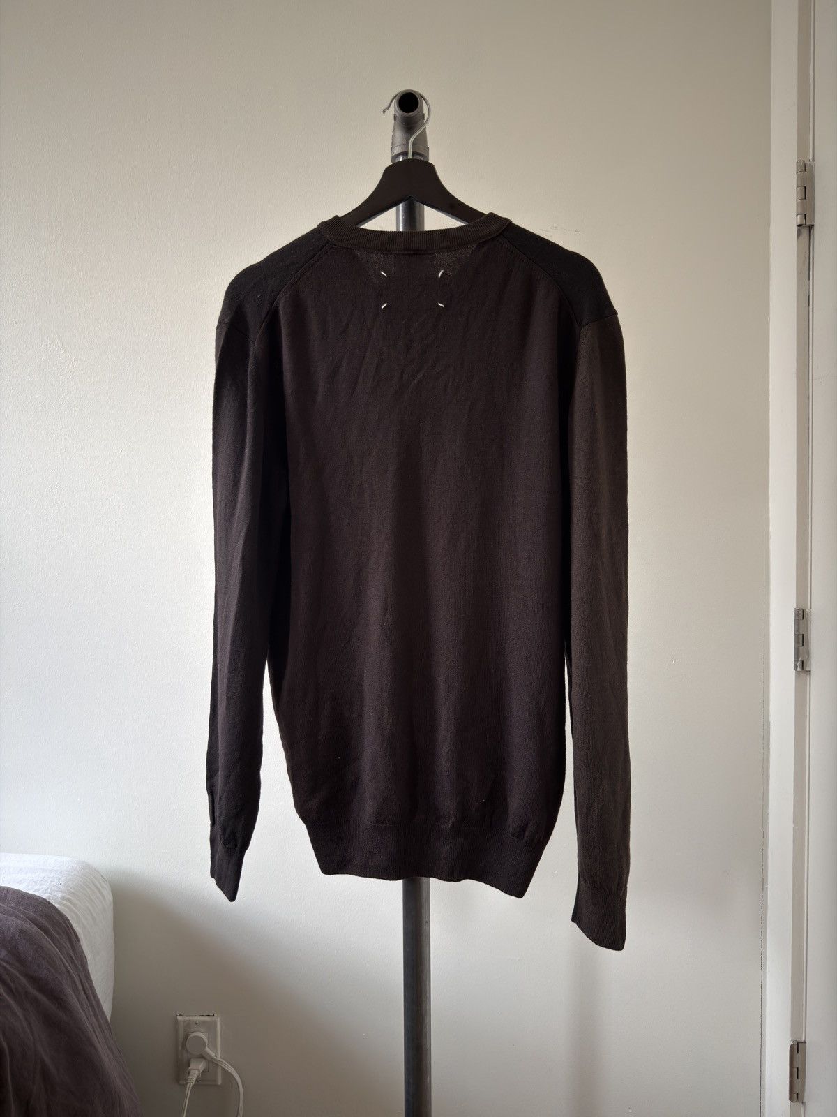 Maison Margiela AW06 Color-Block V-Neck Sweater Size US L / EU 52-54 / 3 - 2 Thumbnail