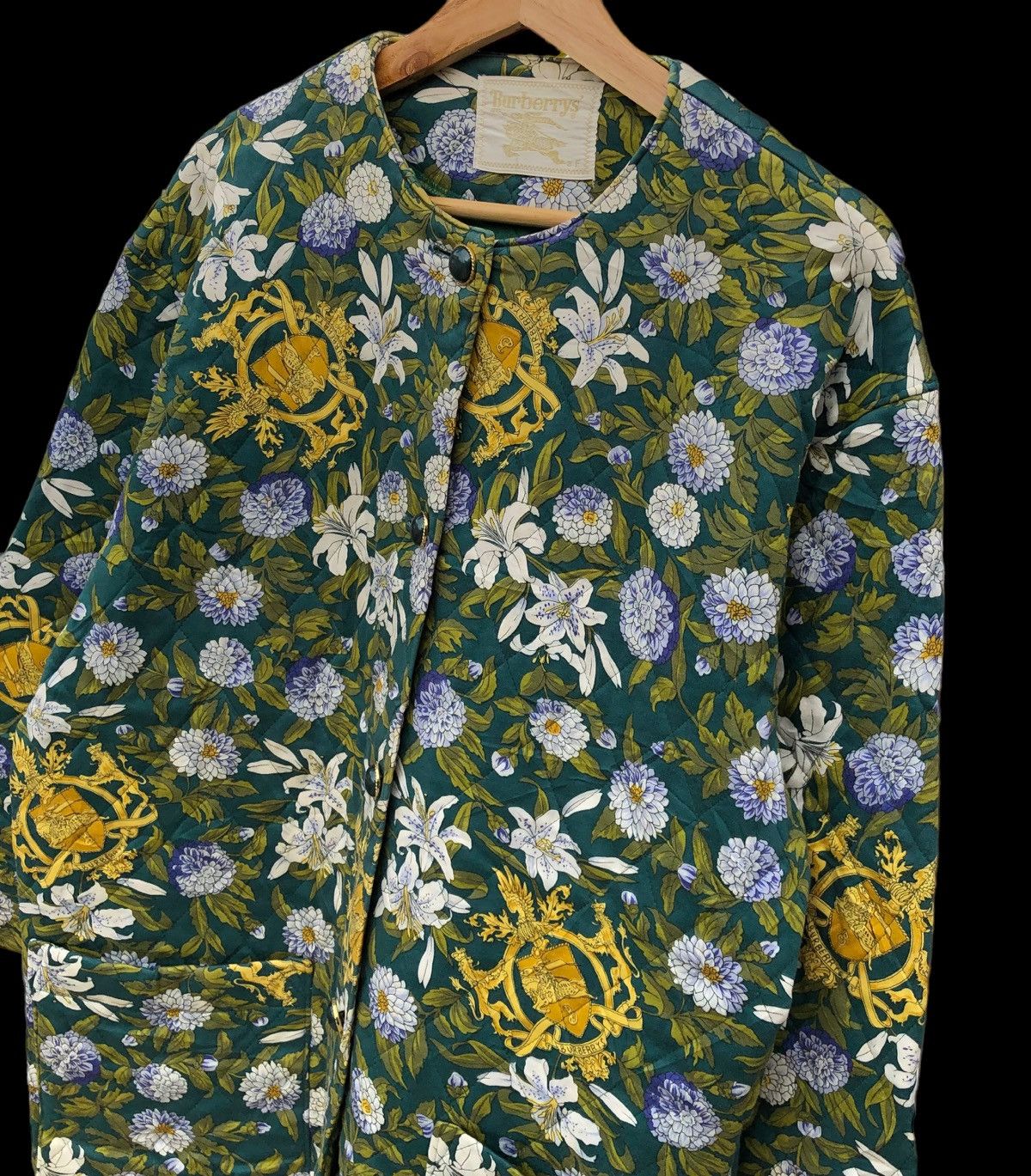 Burberry 90s Burberrys Floral quilted jackets Free Size Size ONE SIZE - 3 Thumbnail
