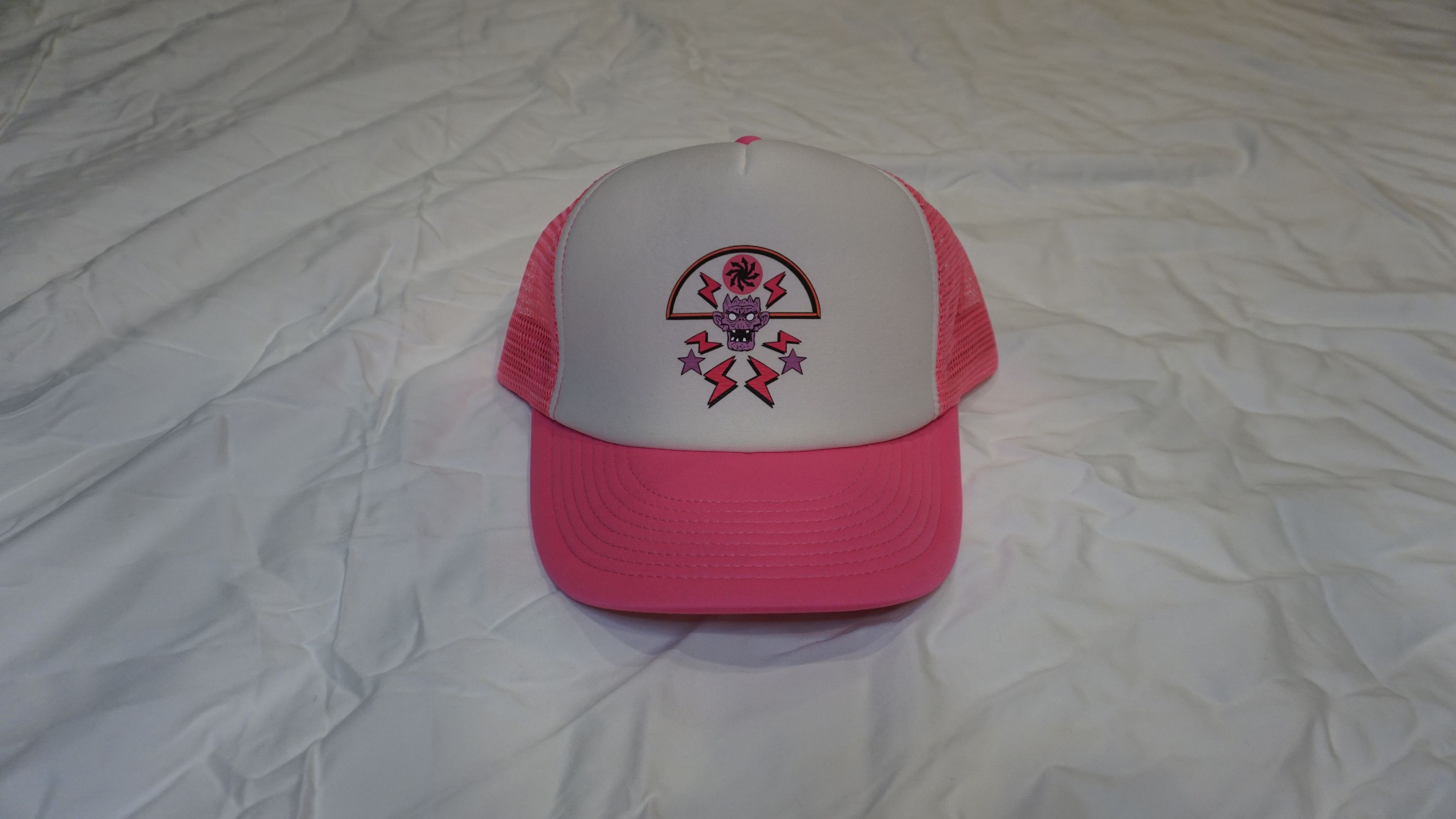 Cobra Gorillaz North American Tour 2022 Pink Trucker Hat Size ONE SIZE - 1 Thumbnail