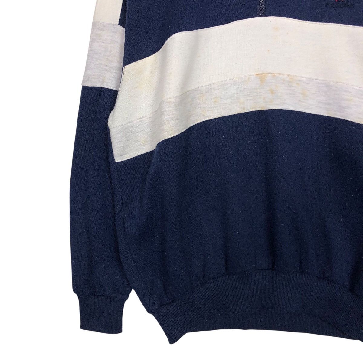 Japanese Brand 📌Vintage Half Zipper Anorak Sweatshirt Collar Polo Spirit Size US M / EU 48-50 / 2 - 5 Thumbnail