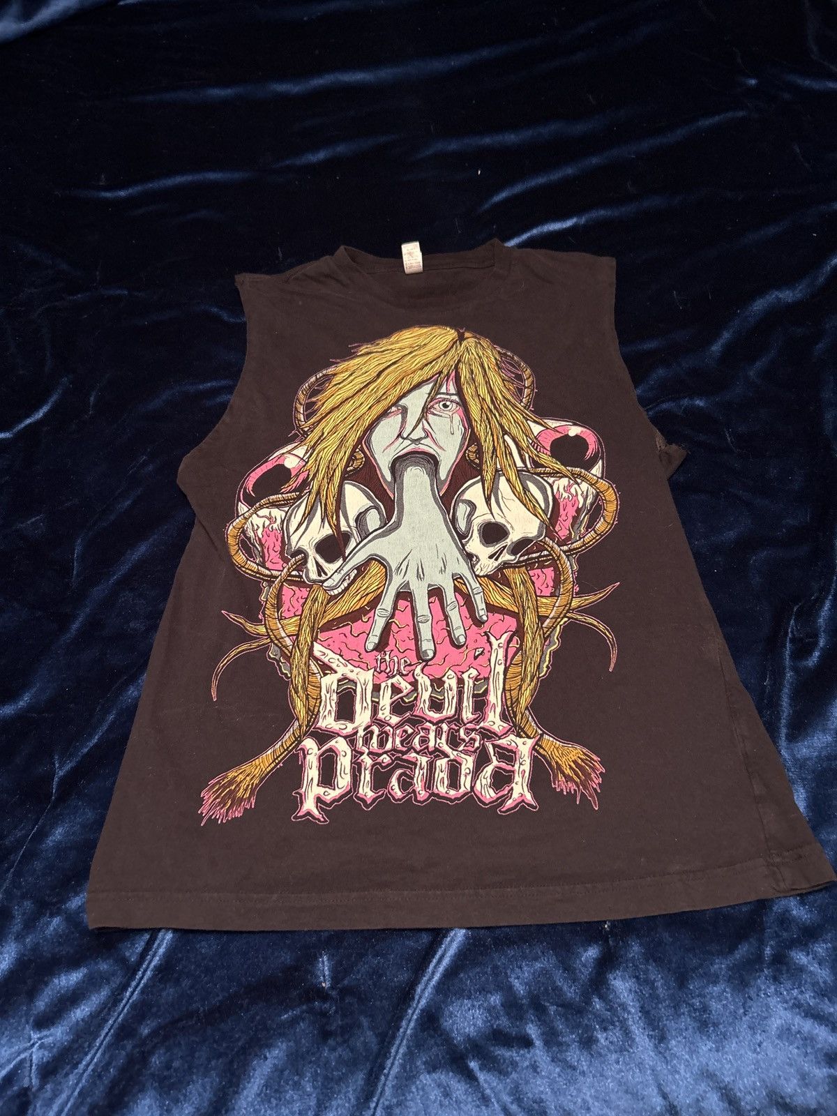 Anvil × Vintage Vintage anvil graphic tank top sz M Size US M / EU 48-50 / 2 - 1 Thumbnail