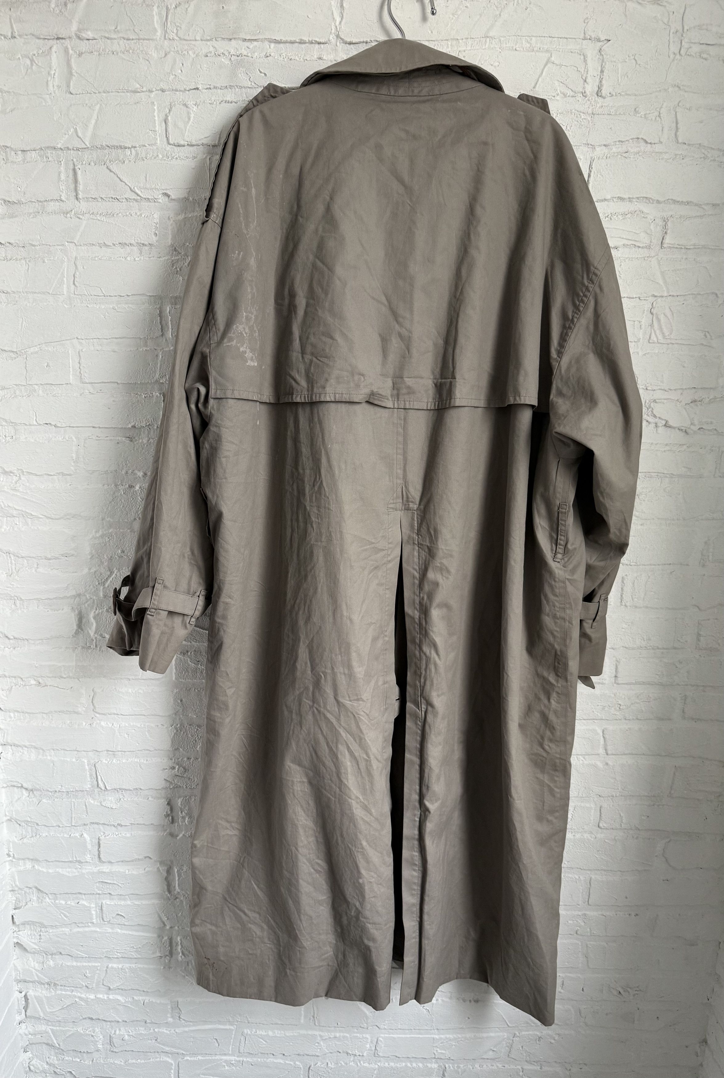 Burberry Vintage Burberrys Double Breasted Trench Coat Size US XL / EU 56 / 4 - 13 Thumbnail