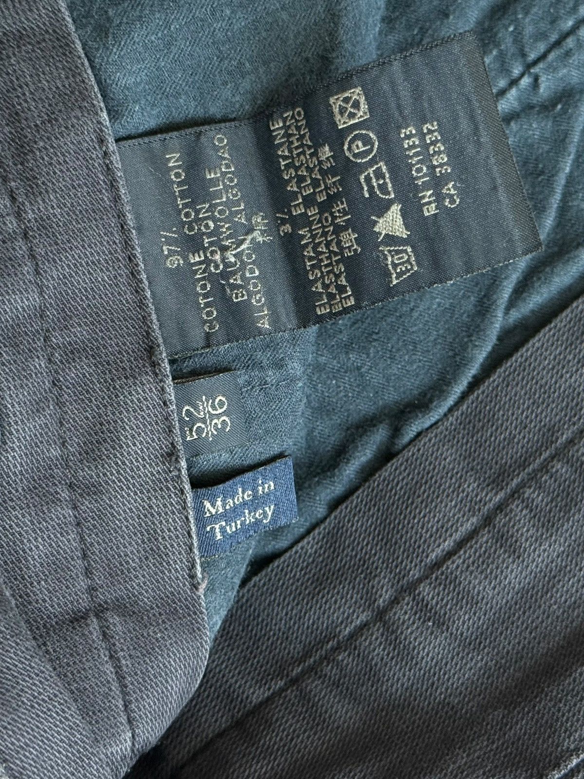 Ermenegildo Zegna × Z Zegna Ermilindo Zegna Sport model 369 Flat Front Chinos Vtg pants Size US 36 / EU 52 - 6 Thumbnail