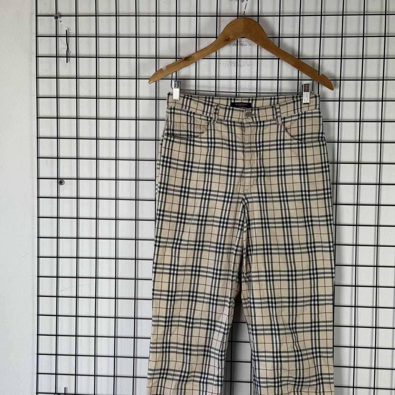 Burberry Burberry Nova Check Bottoms Vintage 90s Womans Size 32" / US 10 / IT 46 - 3 Thumbnail