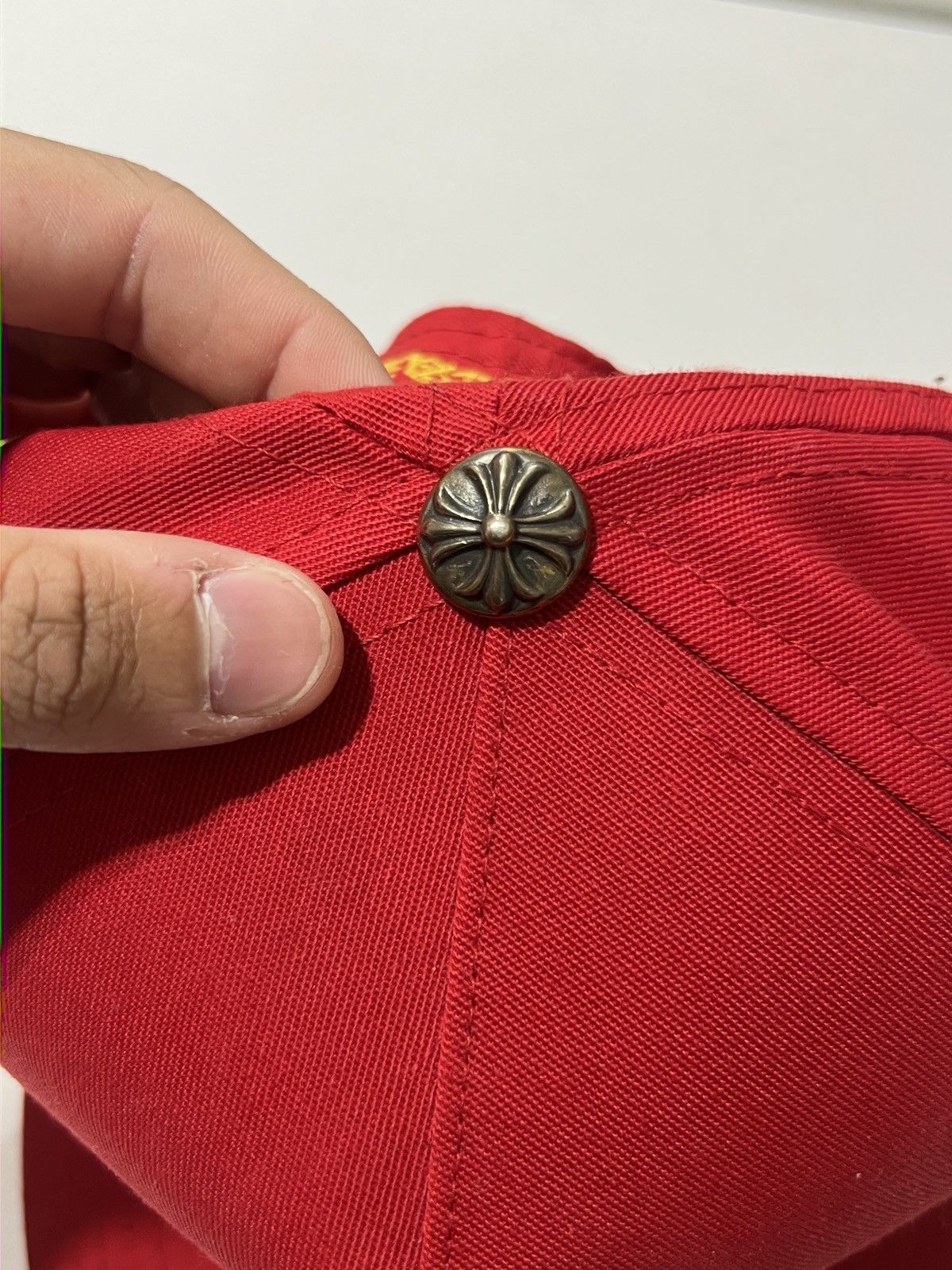 Chrome Hearts Chrome Hearts Red/Yellow Trucker Cap Size ONE SIZE - 2 Thumbnail