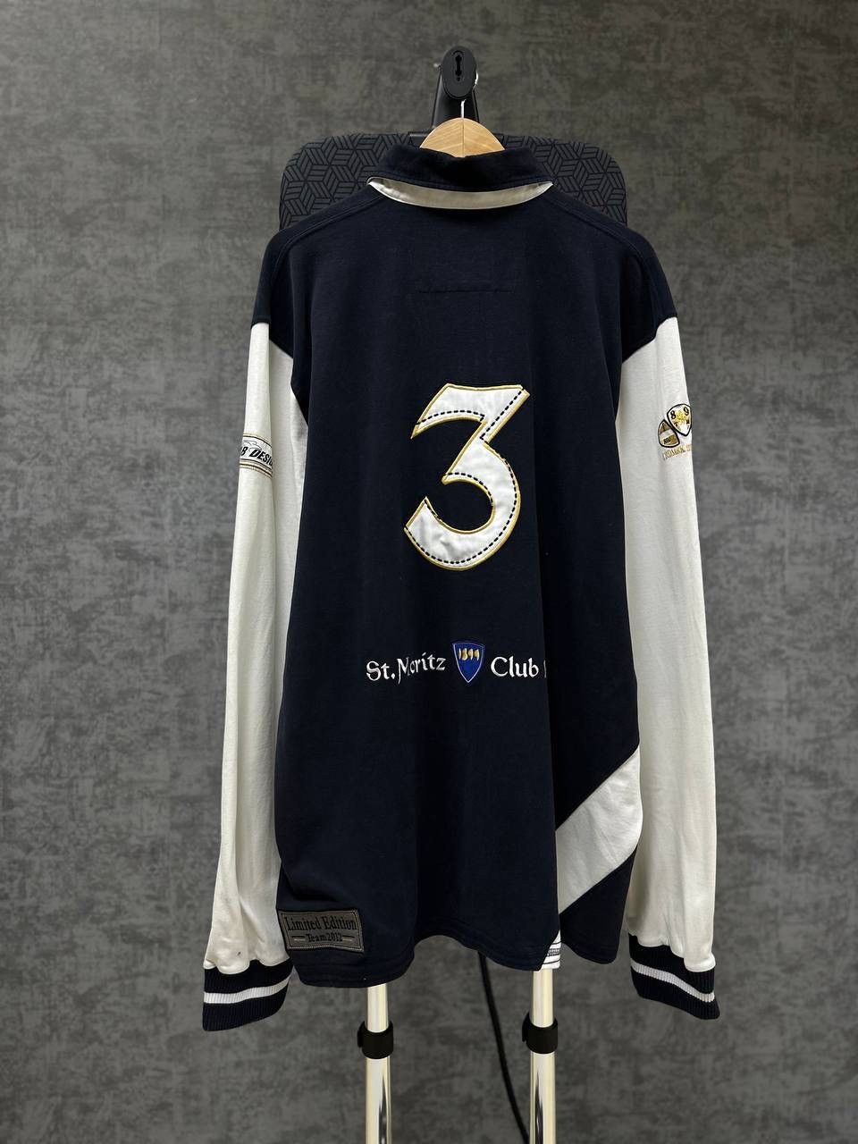 Polo Ralph Lauren × Vintage Vintage Polo Ralph Lauren St.Moritz PRL Rugby Sweatshirt Size US XXL / EU 58 / 5 - 12 Thumbnail