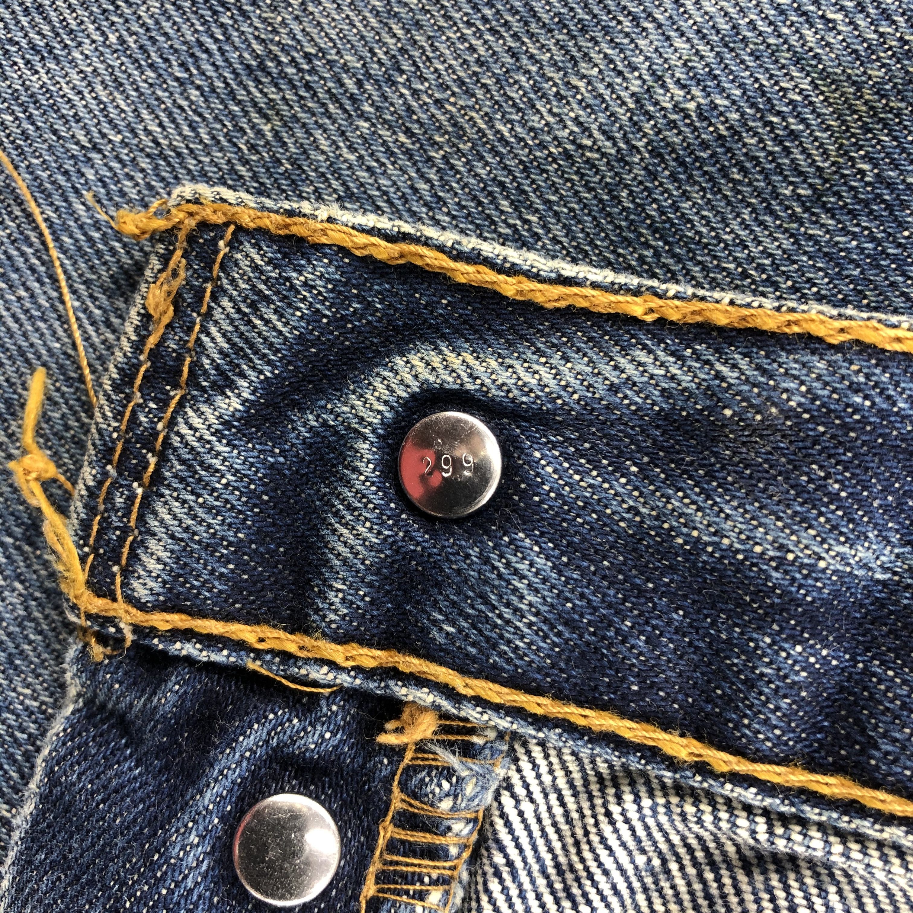 Levi's Vintage 90s Distress Levis 501 Jeans-JM2388 Size US 36 / EU 52 - 18 Thumbnail