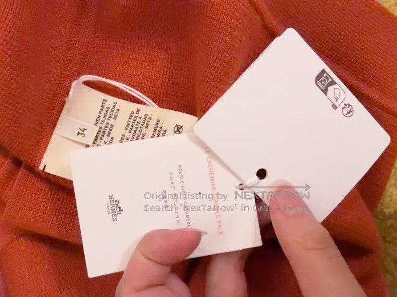 Hermes Hermes Watermelon Red Underwear - Cashmere and Silk Blend Size XXS / US 00 / IT 34 - 5 Thumbnail