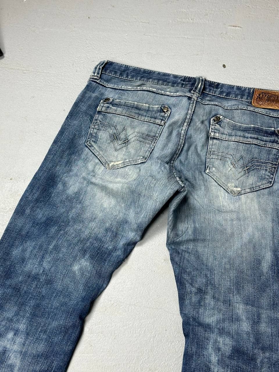 Affliction Crazy vintage y2k cyber grunge skater baggy faded archive Size US 38 / EU 54 - 13 Thumbnail