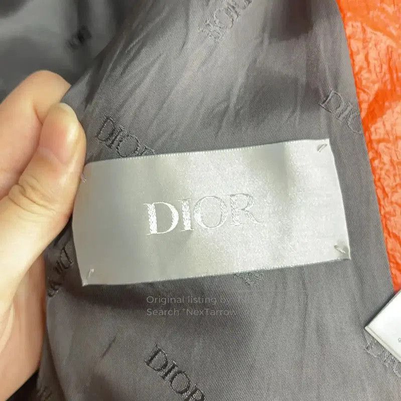 Other Dior Orange Cotton Long Sleeve Men's Jacket . Size US L / EU 52-54 / 3 - 6 Thumbnail