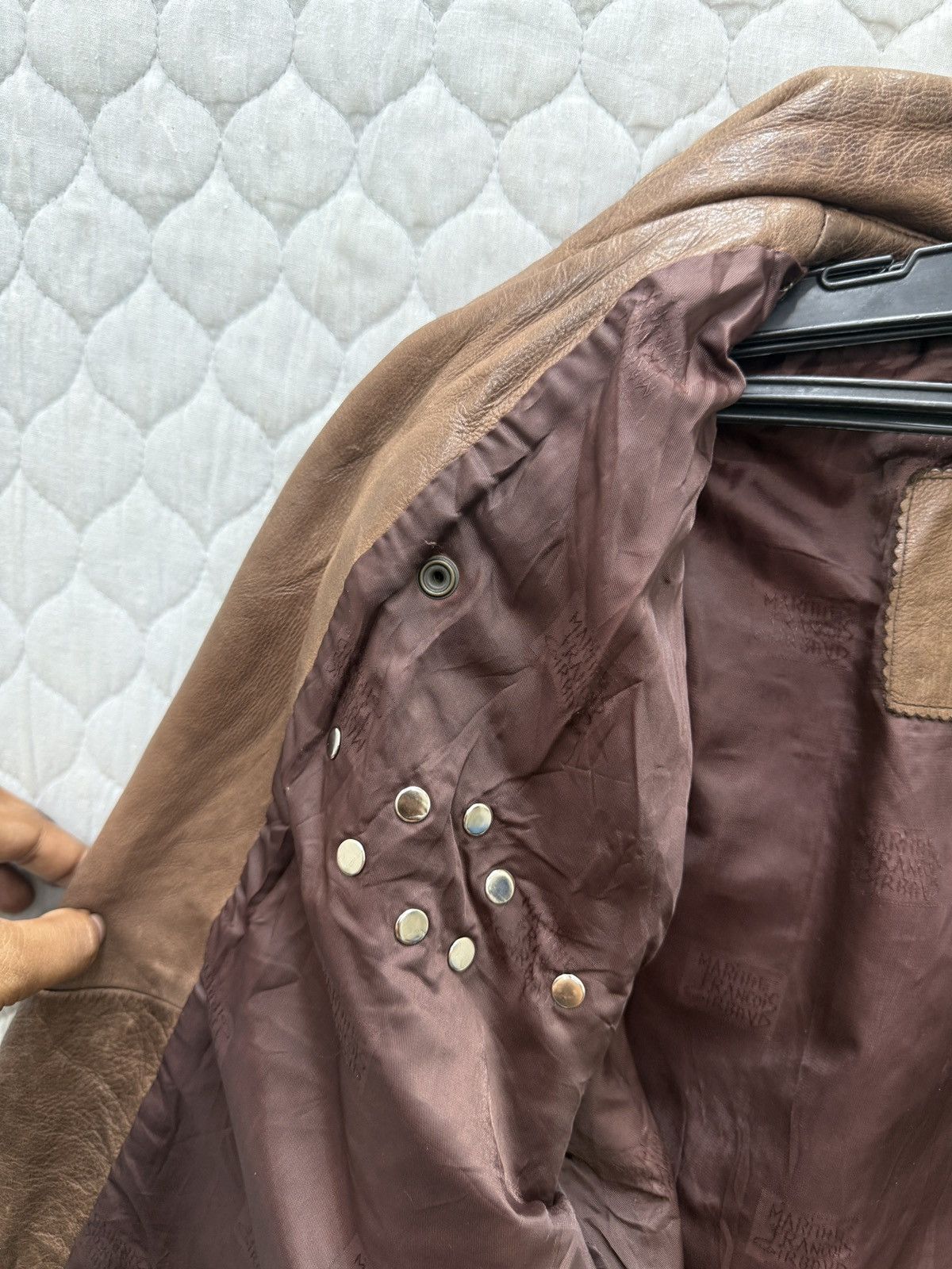 Marithe + Francois Girbaud 🔥🔥🔥ARCHIVE MARITHE FRANCOIS GIRBAUD LEATHER BIKER JACKET Size US M / EU 48-50 / 2 - 9 Thumbnail