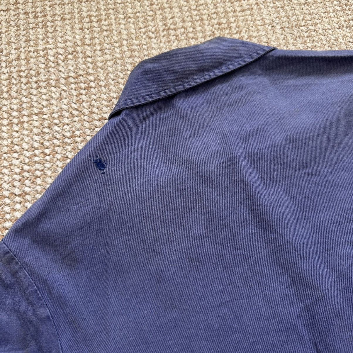 Le Laboureur Distressed blue cotton works french chore sanfor jacket Size US M / EU 48-50 / 2 - 12 Thumbnail