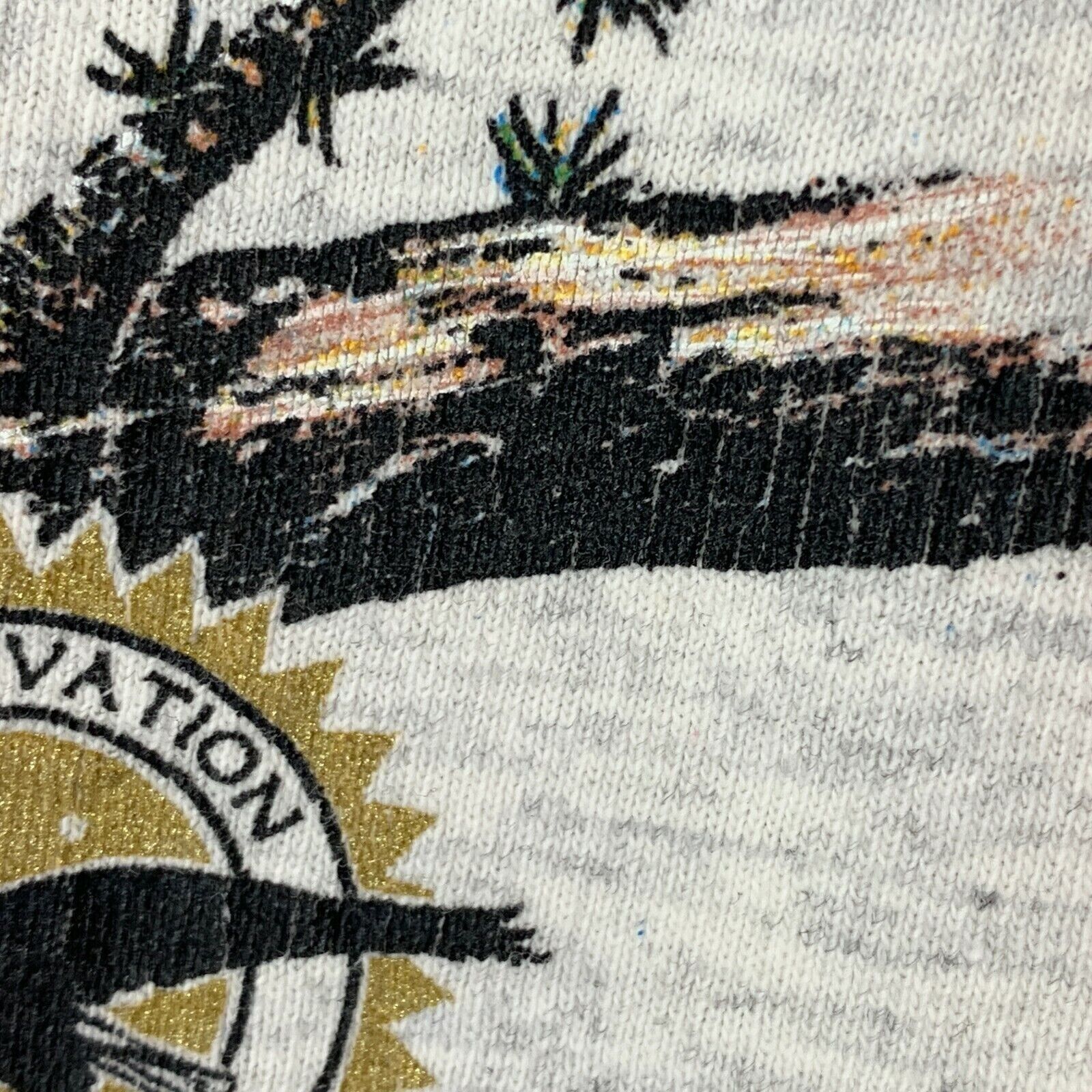 Vintage Vintage Bald Eagle Extinction T Shirt Mens Medium Gray 90s Size US M / EU 48-50 / 2 - 5 Thumbnail