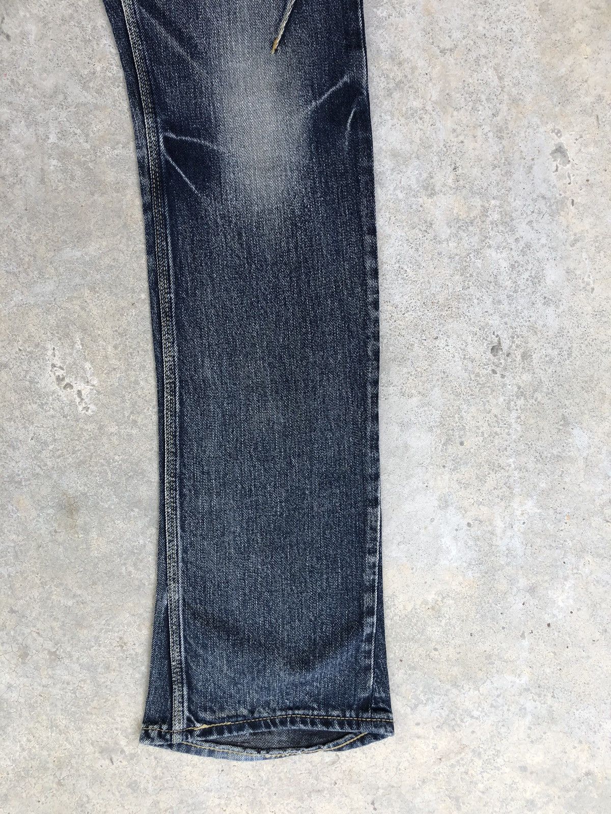 If Six Was Nine Japanese Rielabo Flared Jeans Distressed Jeans Size US 32 / EU 48 - 7 Thumbnail