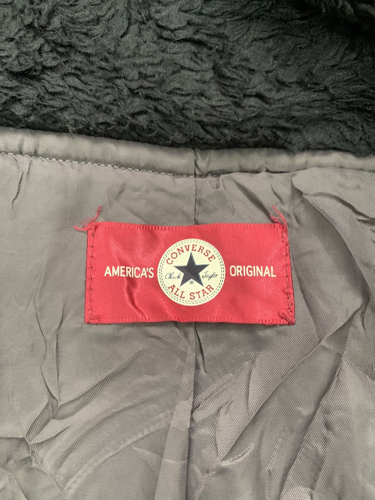 Converse Converse Big Word MASSACHUSETTS Fleece Hoodie Jacket Size US M / EU 48-50 / 2 - 12 Thumbnail