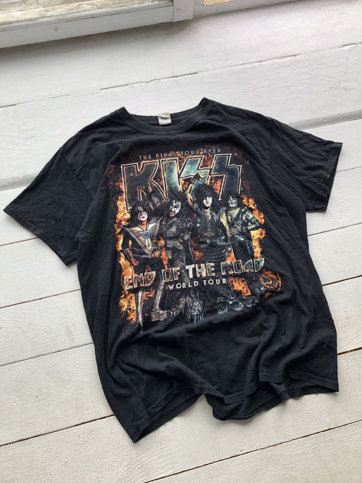 KISS KISS The Final Tour Ever End Of The Road World Tour Size US M / EU 48-50 / 2 - 1 Thumbnail