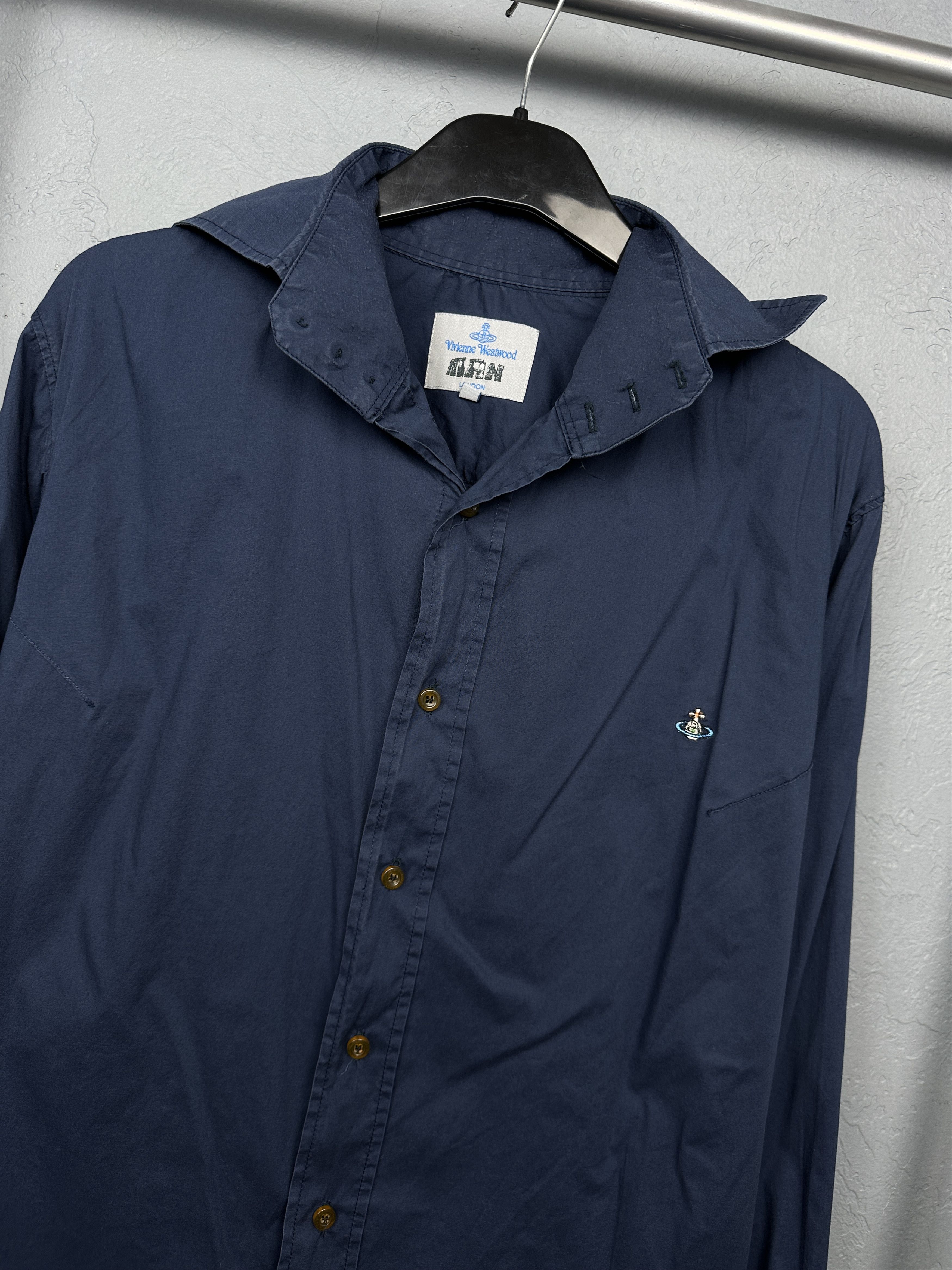 Vivienne Westwood Vivienne Westwood Mens Long Sleeve Shirt Size US M / EU 48-50 / 2 - 2 Thumbnail