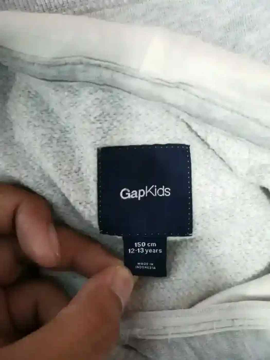 Gap Vintage GAPkid Big Logo Hoodie Size US S / EU 44-46 / 1 - 7 Thumbnail