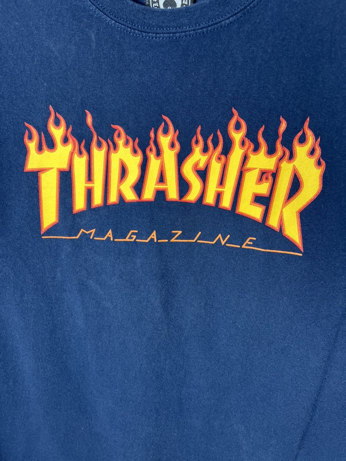 Thrasher Vintage y2k sk8 Streetwear skating Thrasher T-shirt Size US M / EU 48-50 / 2 - 2 Thumbnail