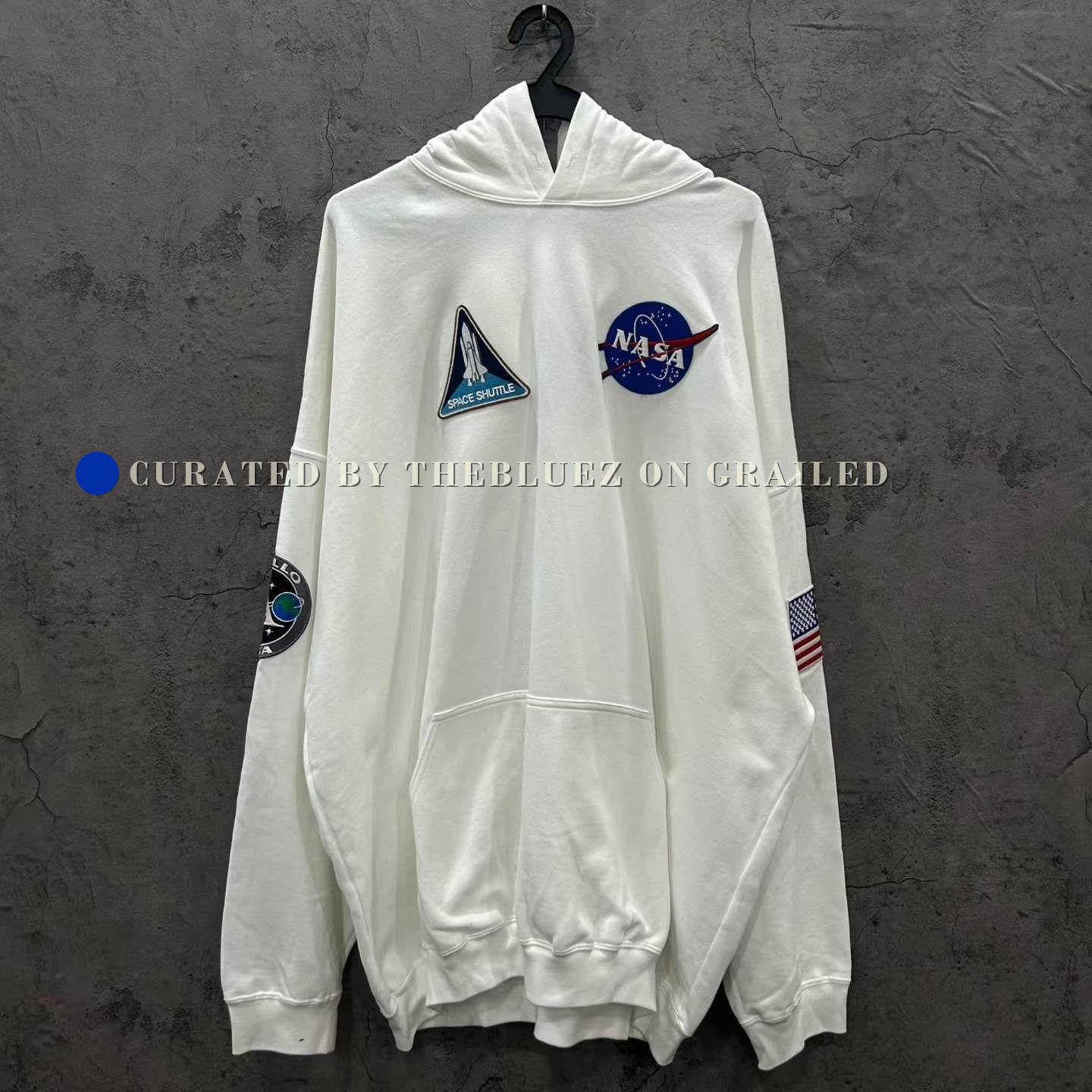 Balenciaga Balenciaga X NASA collaboration hoodie | Grailed