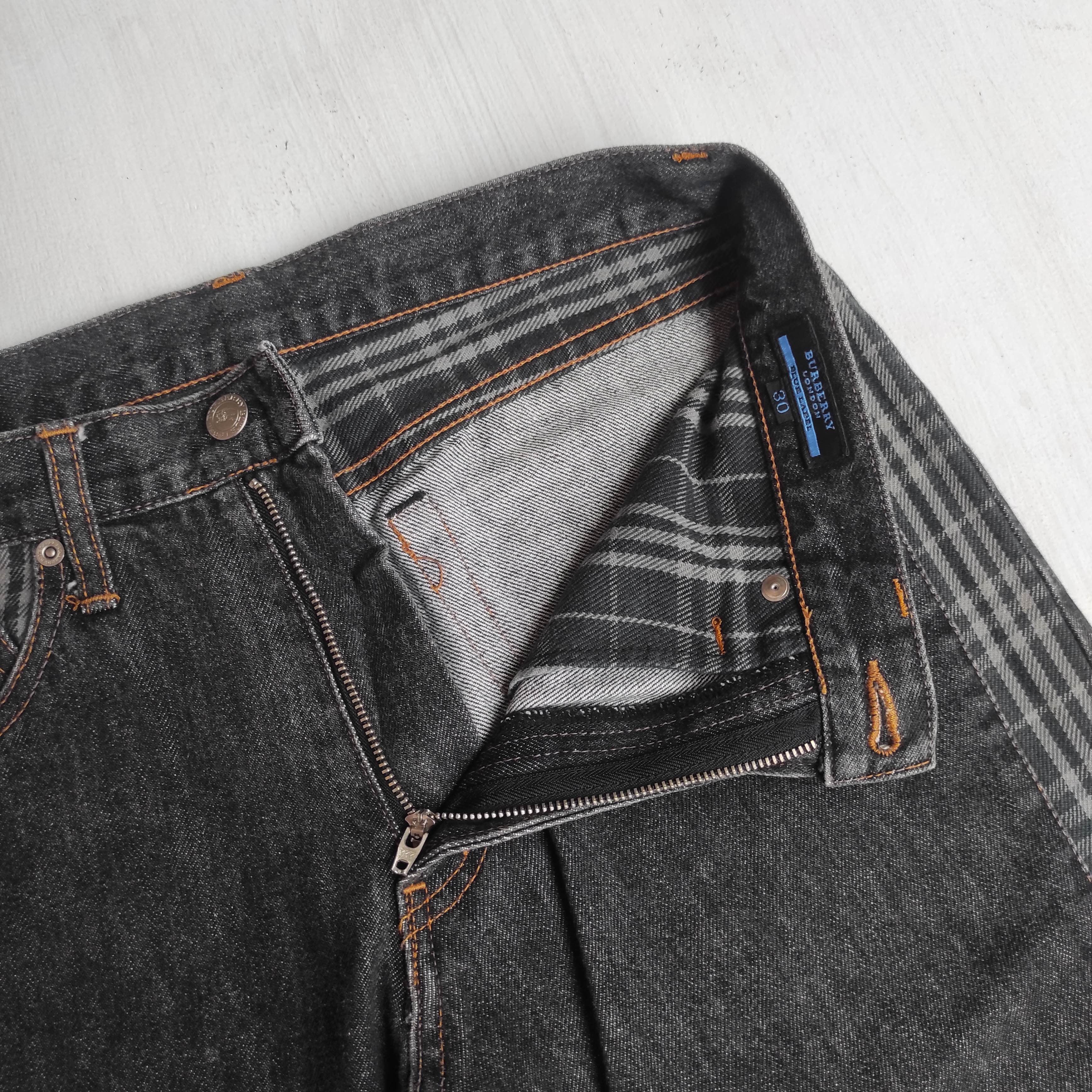 Burberry Vintage Burberry London Blue Label Nova Check Jeans Size US 30 / EU 46 - 9 Thumbnail