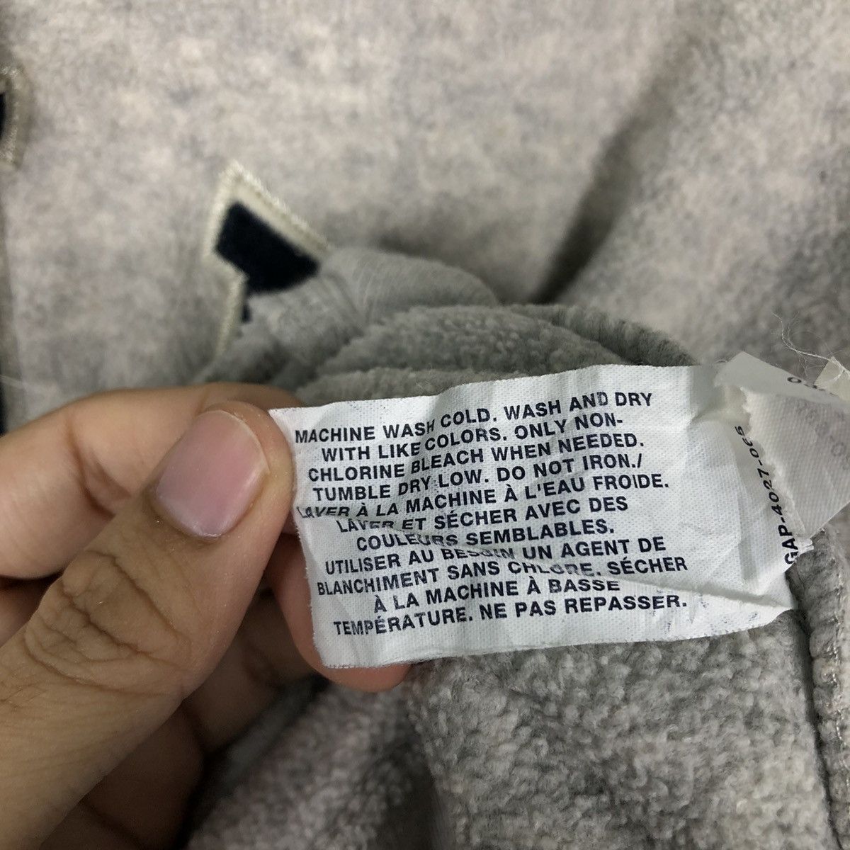 Japanese Brand 🔥90’s Vintage Hoodie Pull Over Big Logo Gap Spell Out Size US XL / EU 56 / 4 - 13 Thumbnail