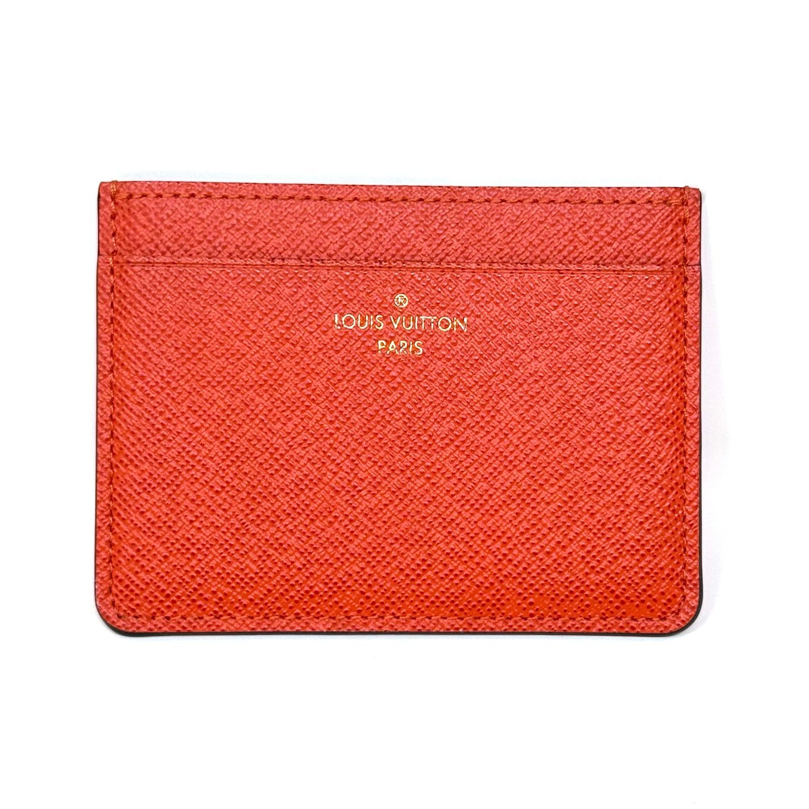 Louis Vuitton Louis Vuitton Orange Cardholder Wallet Size ONE SIZE - 1 Thumbnail