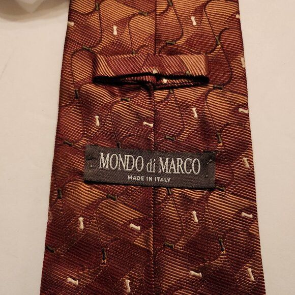 Other Mondo di Marco men's 100%silk tie 3 3/4" X 56 1/2" Size ONE SIZE - 2 Thumbnail