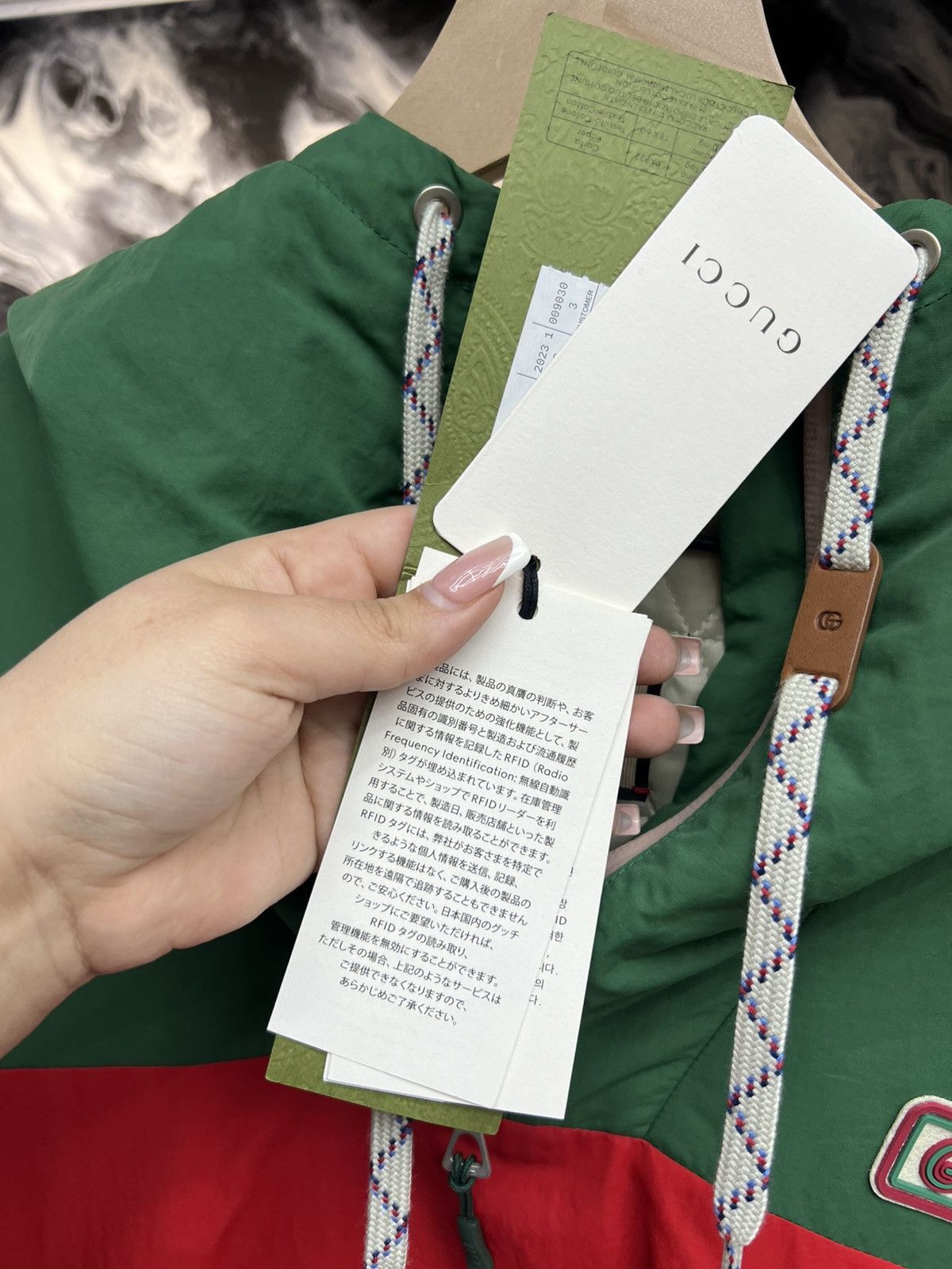 Gucci Gucci Anorak Web Logo Jacket Size US XXL / EU 58 / 5 - 11 Thumbnail