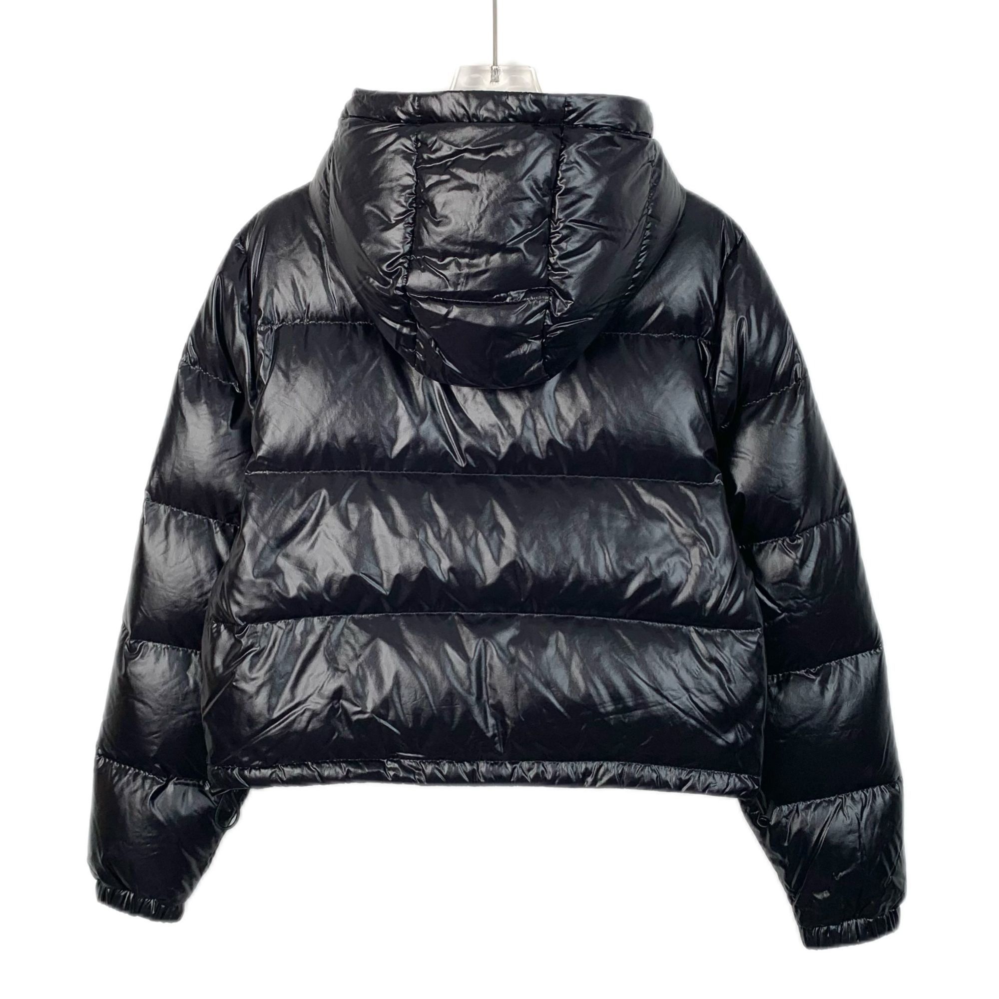 Moncler Moncler Black Hooded Puffer Jacket With Pink Lining Size S / US 4 / IT 40 - 2 Thumbnail