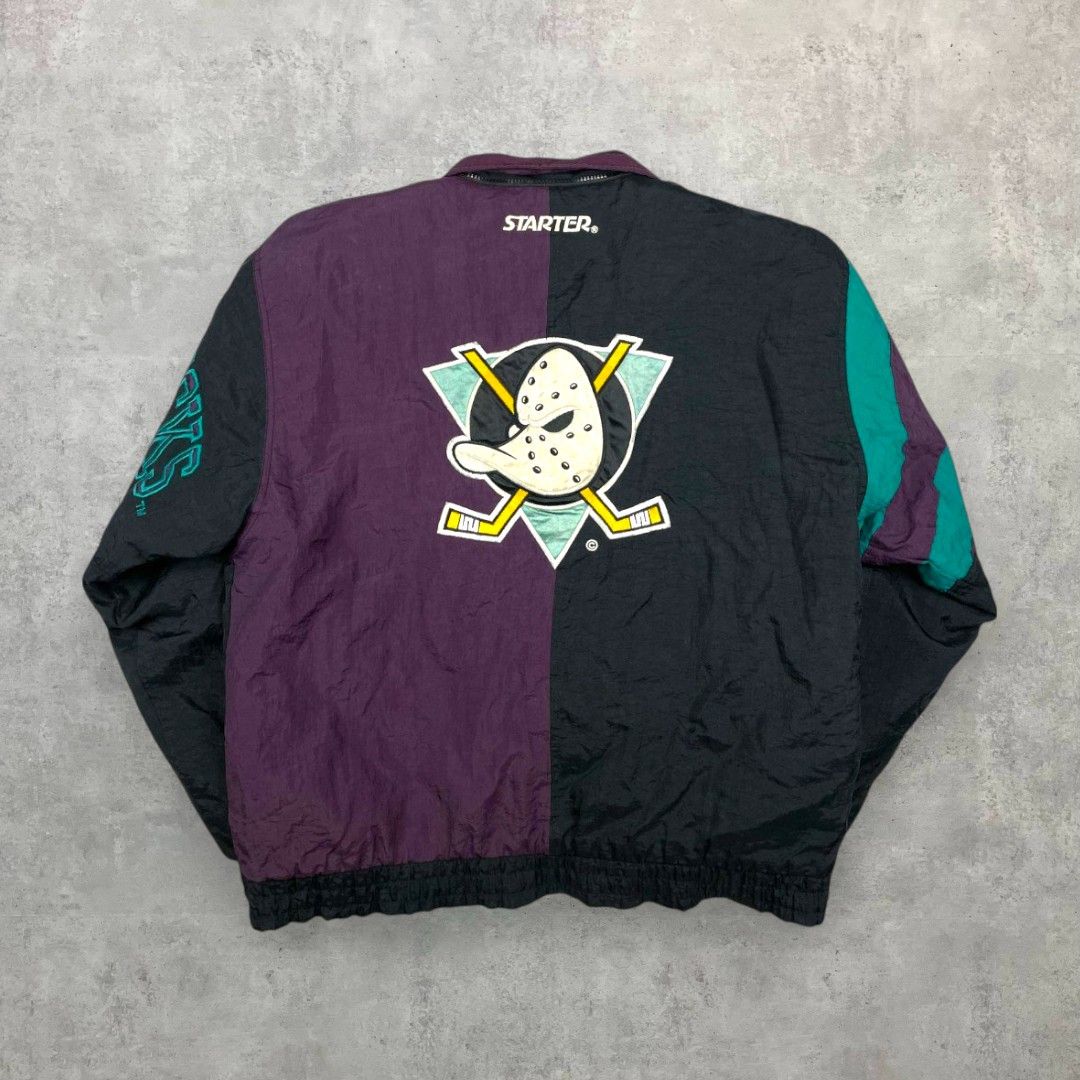 Starter Vintage Starter Mighty Ducks kabát Size US L / EU 52-54 / 3 - 2 Thumbnail