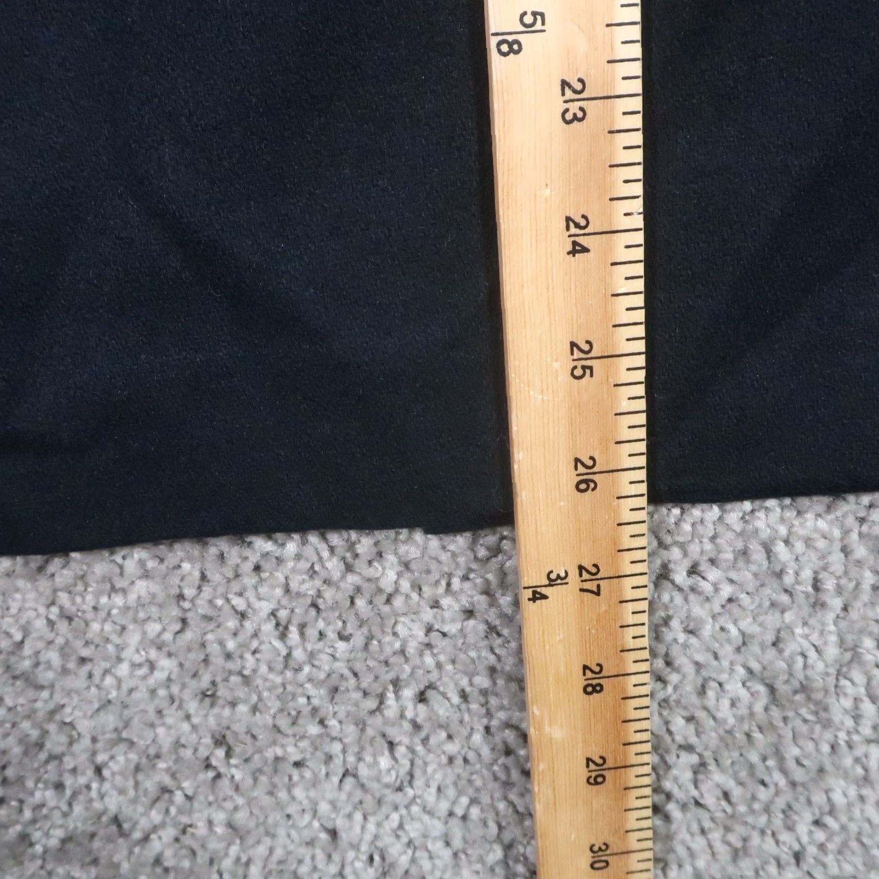 Vintage VINTAGE Koret Skirt Womens Petites 4 Black Wool Pockets Pencil Knee Length 80s 90s Modern City Classic Size 27" / US 4 / IT 40 - 4 Thumbnail
