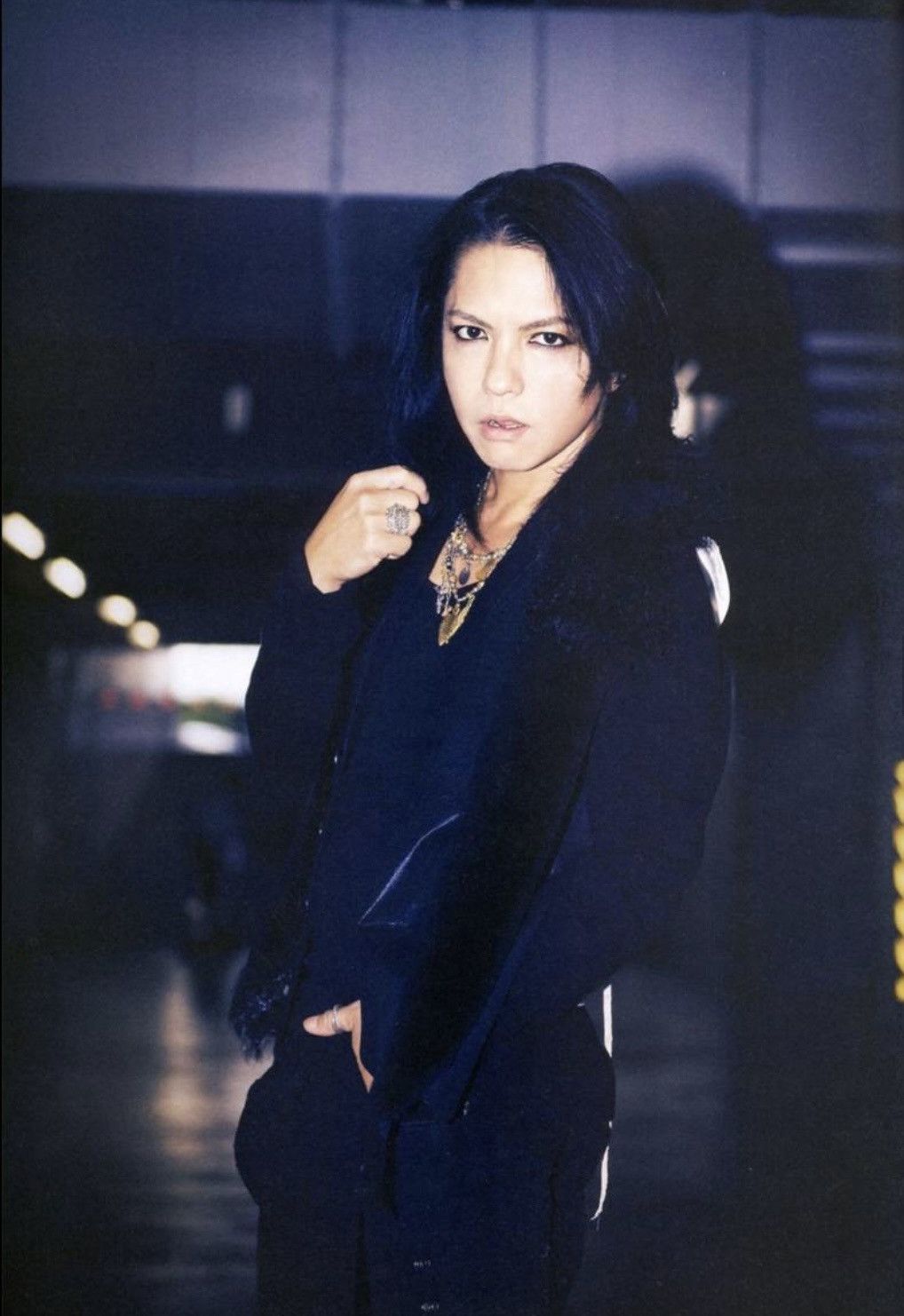 If Six Was Nine × Le Grande Bleu (L.G.B.) Black Gillet Rommy fur stole Size ONE SIZE - 4 Thumbnail
