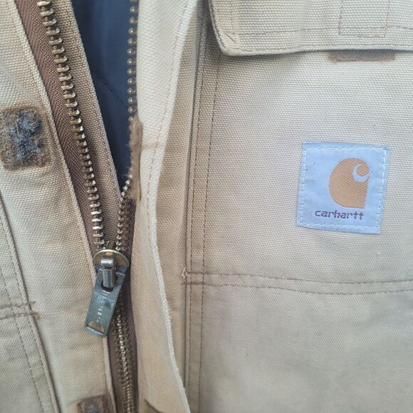 Carhartt Vtg Carhartt Artic Quilt lined Canvas Jacket Corduroy Collar Size US XXL / EU 58 / 5 - 9 Thumbnail