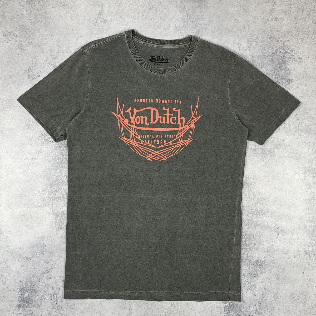 Von Dutch Von Dutch y2k over-dyed big logo T Shirt Size US M / EU 48-50 / 2 - 2 Thumbnail