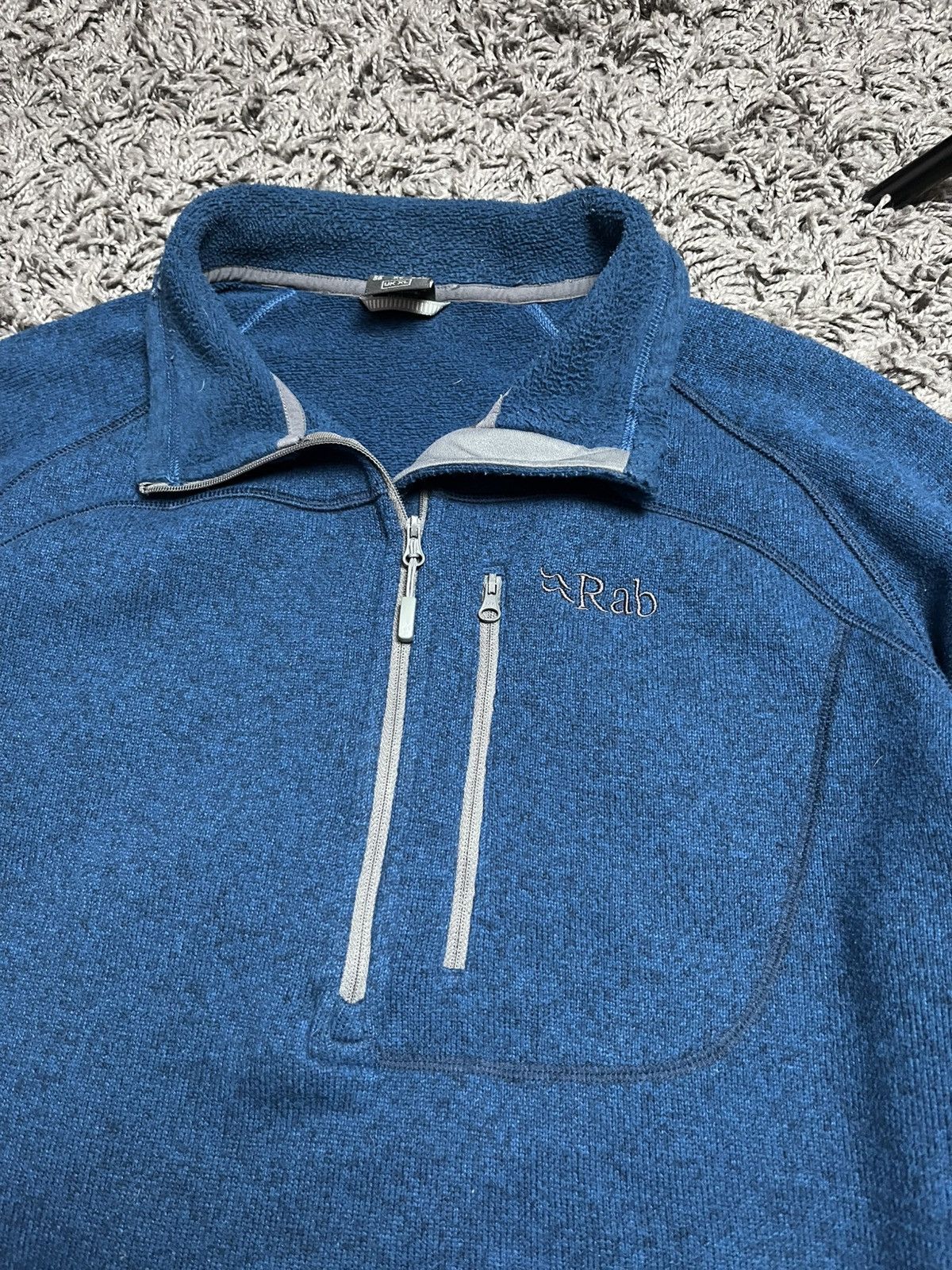 Rab Rab Quest Pull-On Fleece Jacket Gorpcore Blue Size US XL / EU 56 / 4 - 3 Thumbnail