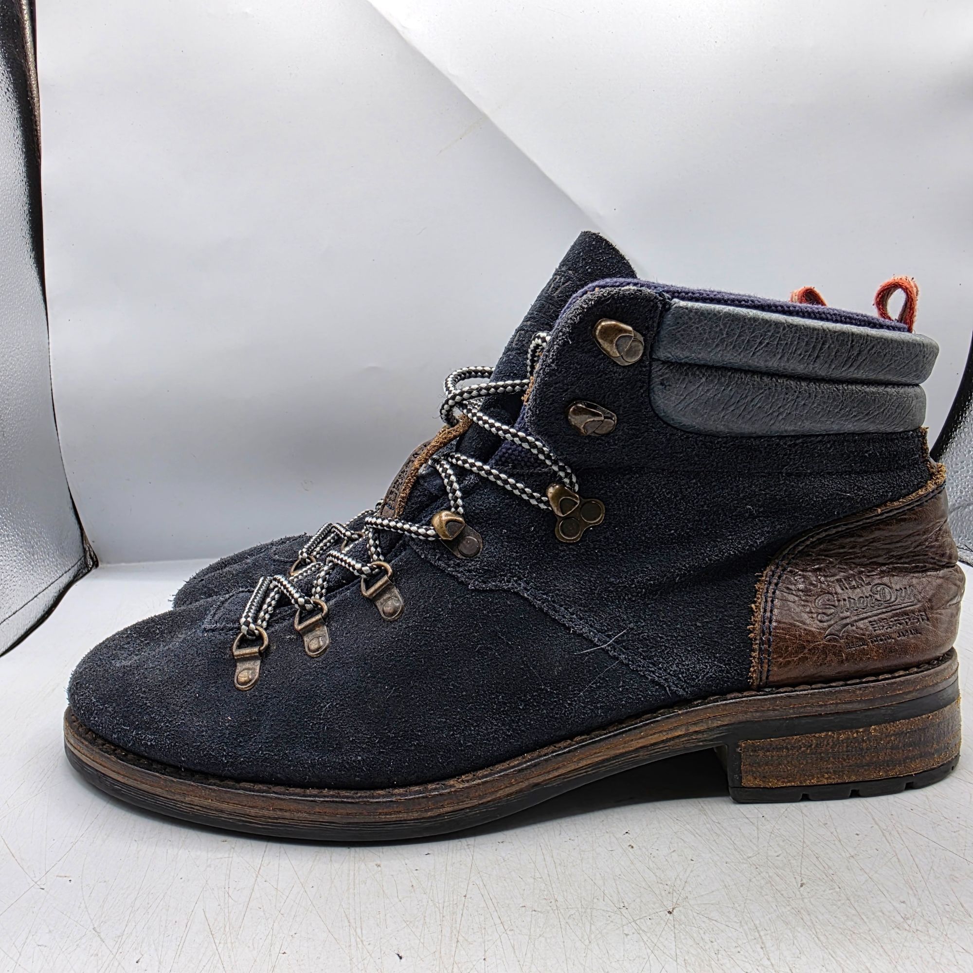 Superdry SuperDry Japan Mens 10 Blue Boots Walking Casual Outdoors Wo Size US 10 / EU 43 - 11 Thumbnail