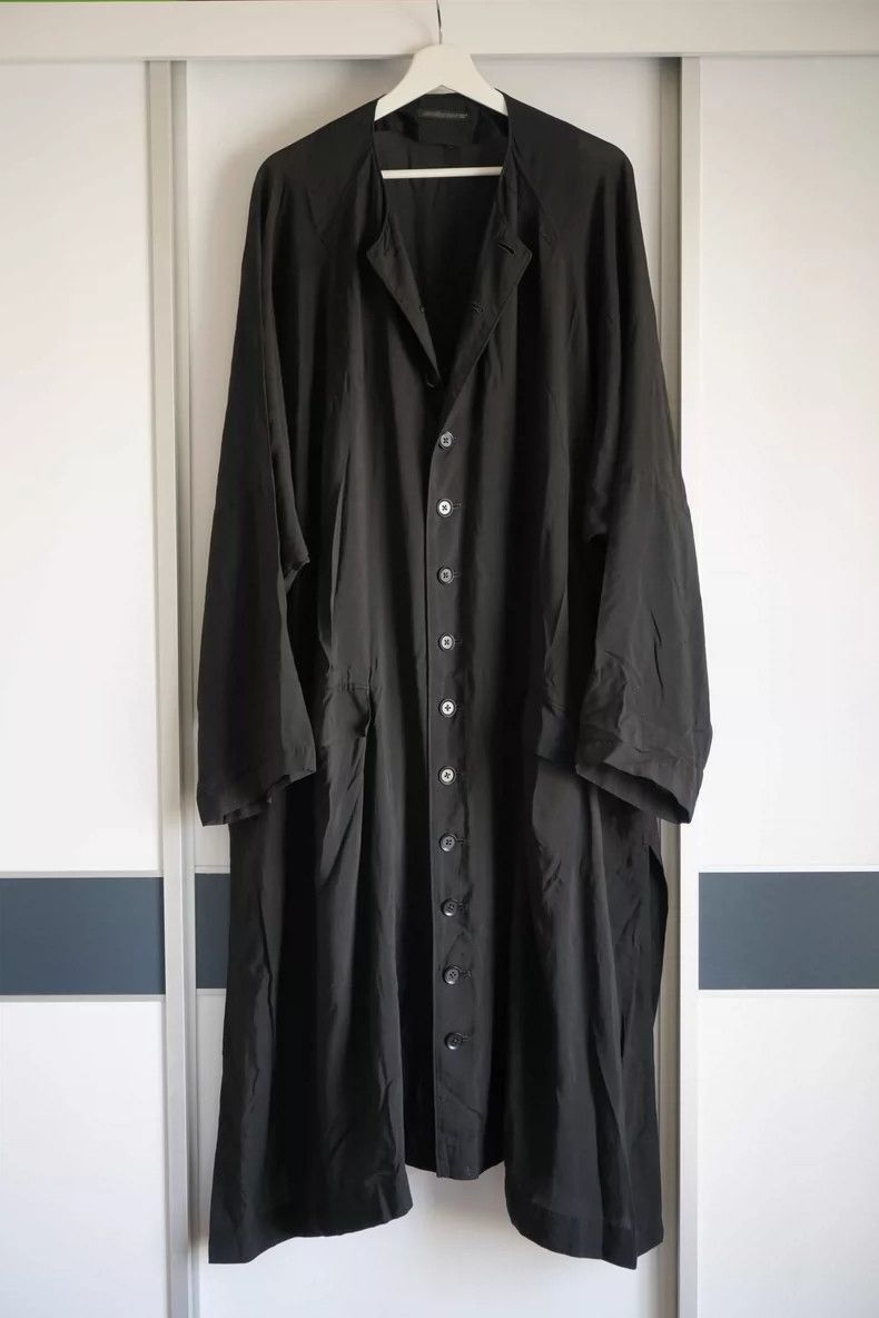 Yohji Yamamoto Yohji Yamamoto Yohji Yamamoto Batwing Long Coat 2015 Colle Size US L / EU 52-54 / 3 - 1 Thumbnail