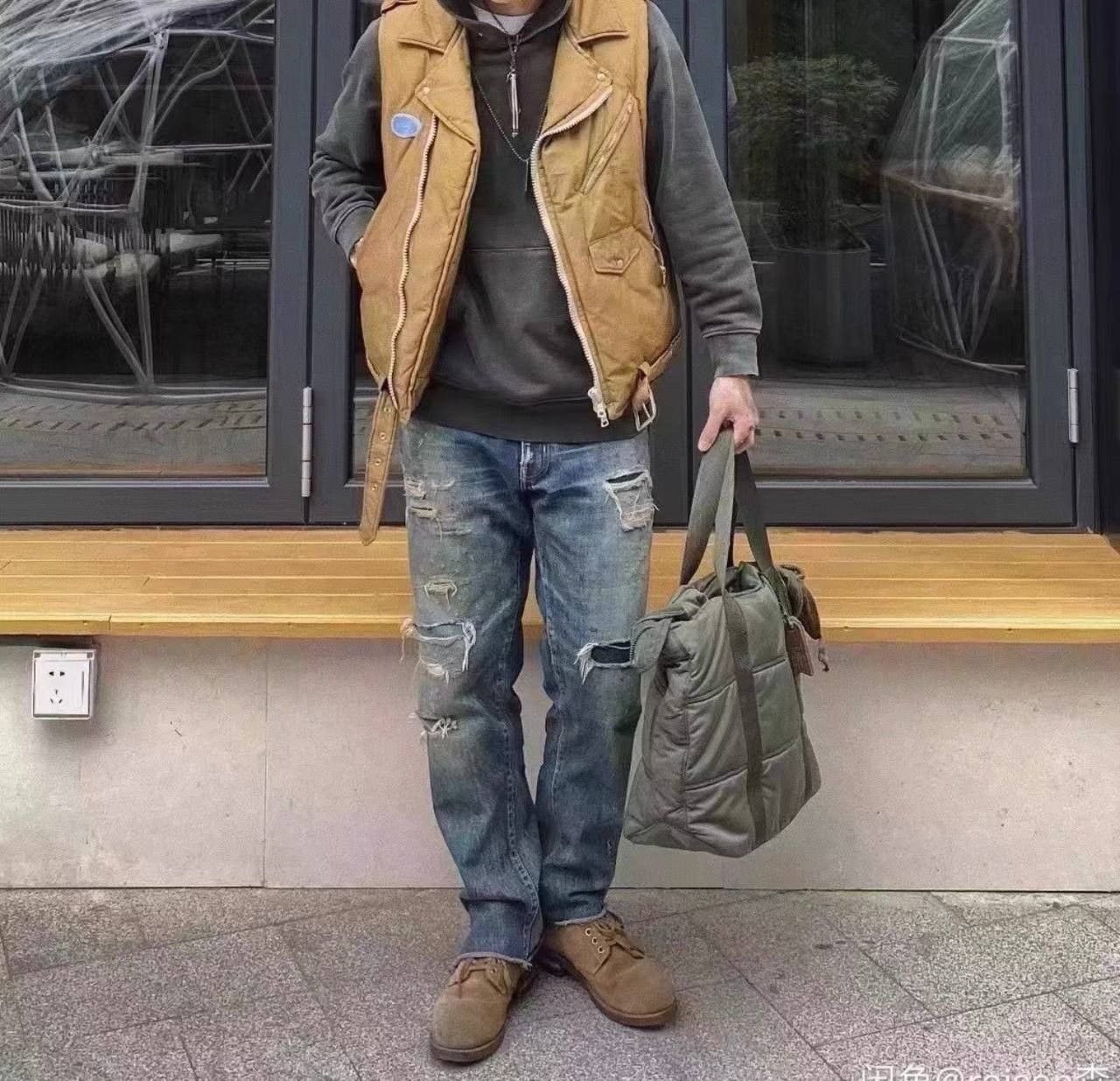 Visvim VISVIM 20AW STRABLER down vest Size US M / EU 48-50 / 2 - 4 Thumbnail