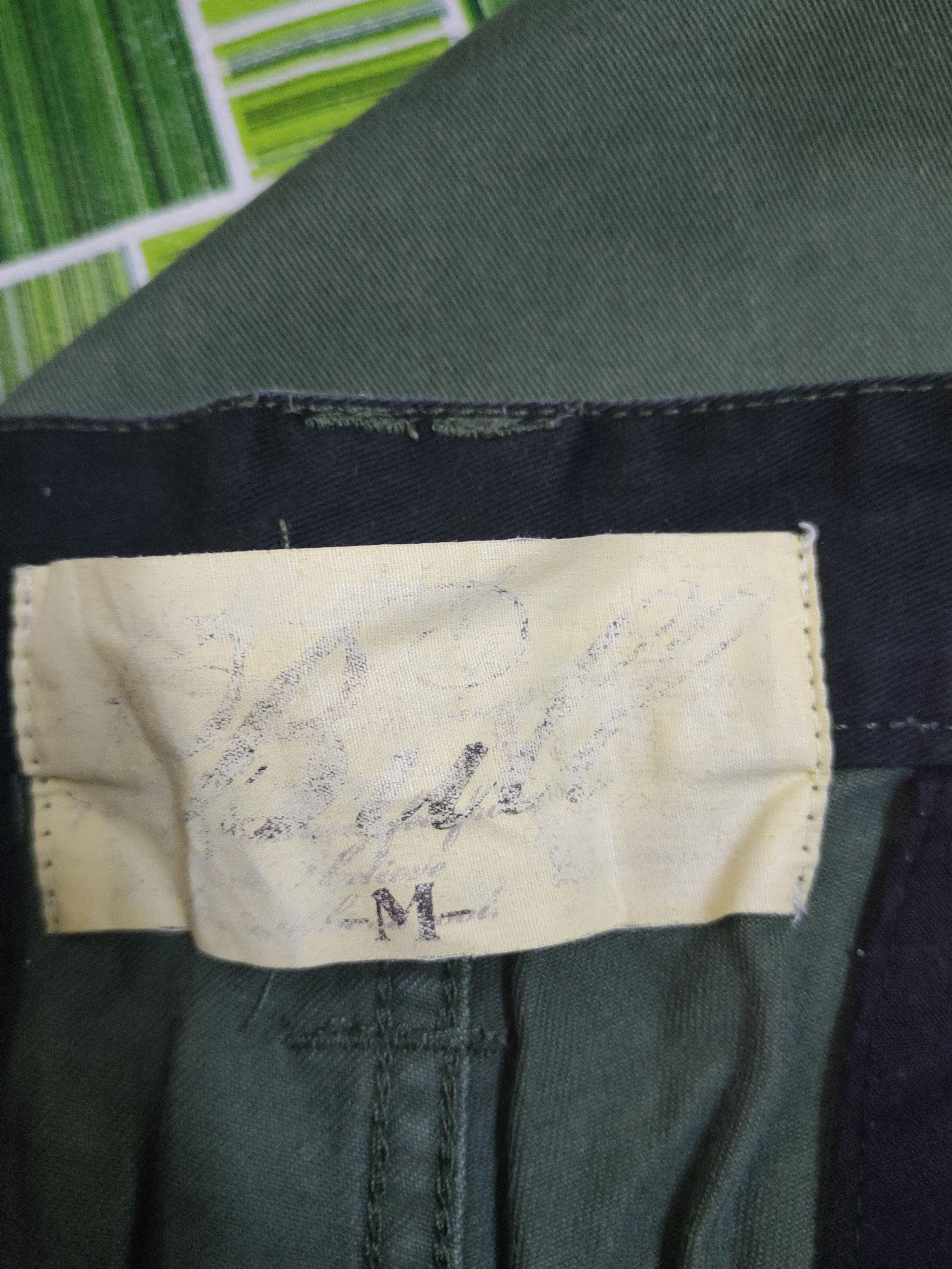 Japanese Brand DL Japanese Brand Green Multipocket Cargo Pants #1582 Size US 31 - 13 Thumbnail