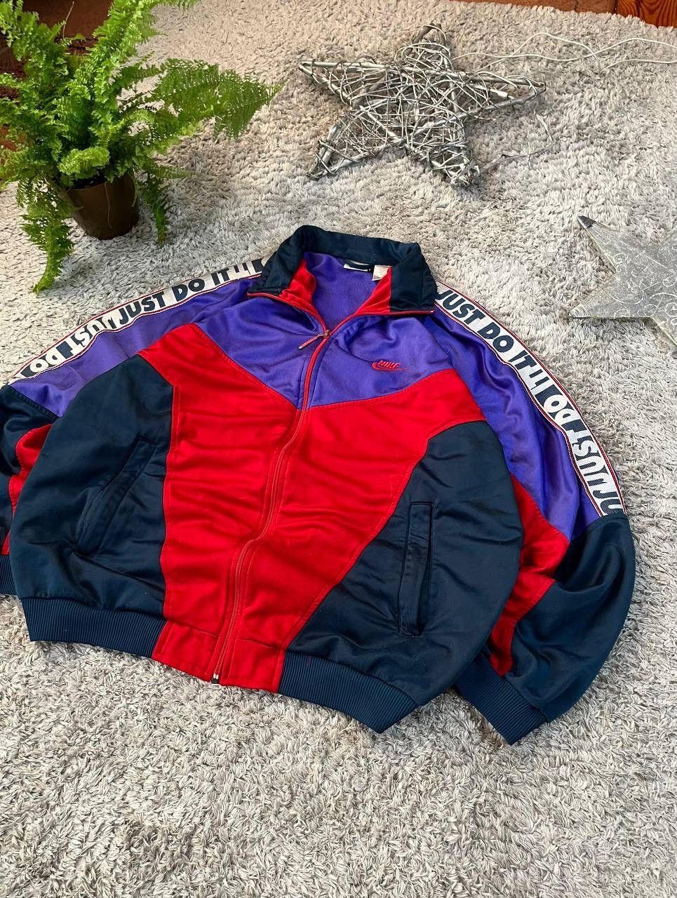 Nike × Vintage 90s Nike Vintage Zip Hoodie Streetwear Logo Swoosh Rare Size US L / EU 52-54 / 3 - 4 Thumbnail