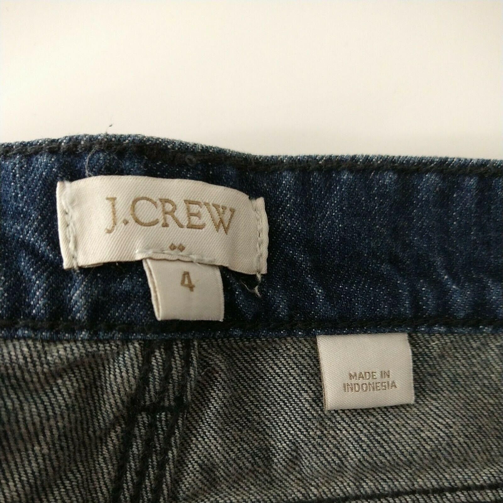 J.Crew J Crew Frayed Cut Off Denim Jean Shorts Women Size 4 Size 27" / US 4 / IT 40 - 5 Thumbnail