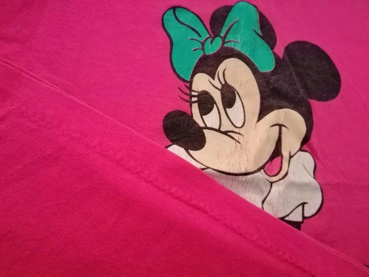 Other 90s vintage disney minnie mouse t shirt 2 layers Size US L / EU 52-54 / 3 - 6 Thumbnail