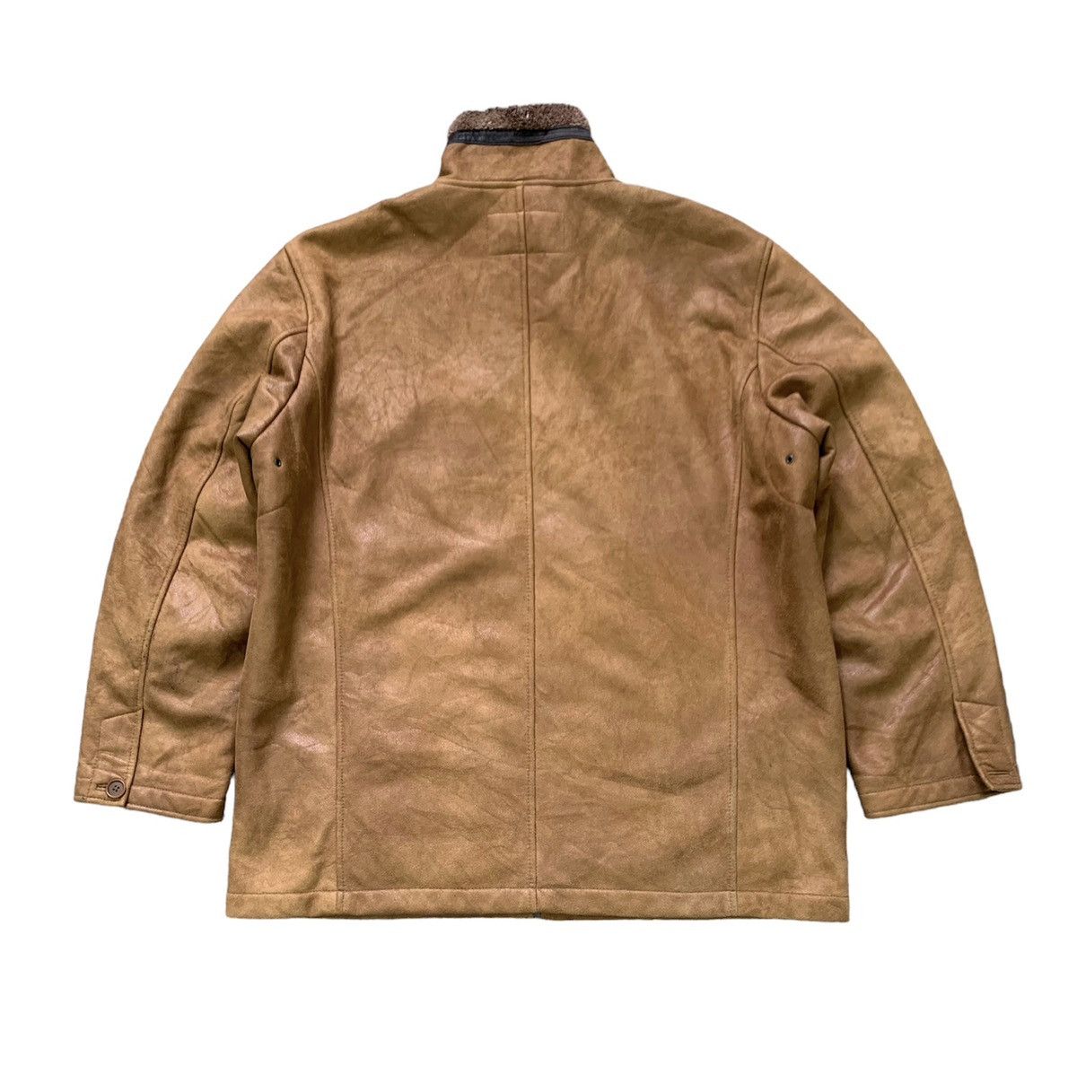 Japanese Brand Vtg Crocodile Fleece Sherpa Like Jacket Size US M / EU 48-50 / 2 - 2 Thumbnail