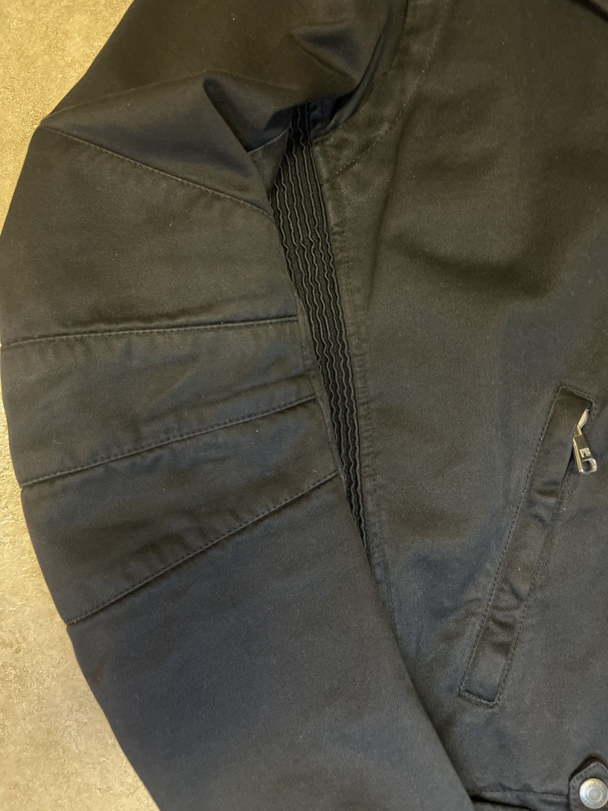 Pierre Balmain Pierre Balmain Cotton Moto Jacket Size US L / EU 52-54 / 3 - 5 Thumbnail