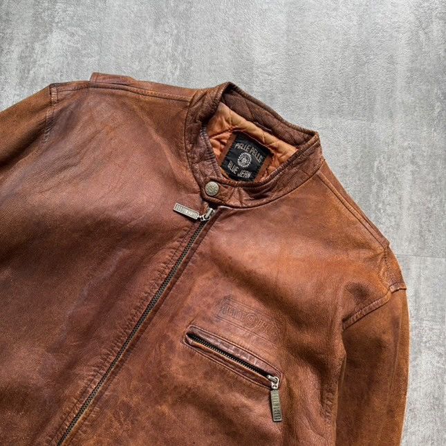 Pelle Pelle Vintage Pelle Pelle leather biker jacket Size US L / EU 52-54 / 3 - 5 Thumbnail