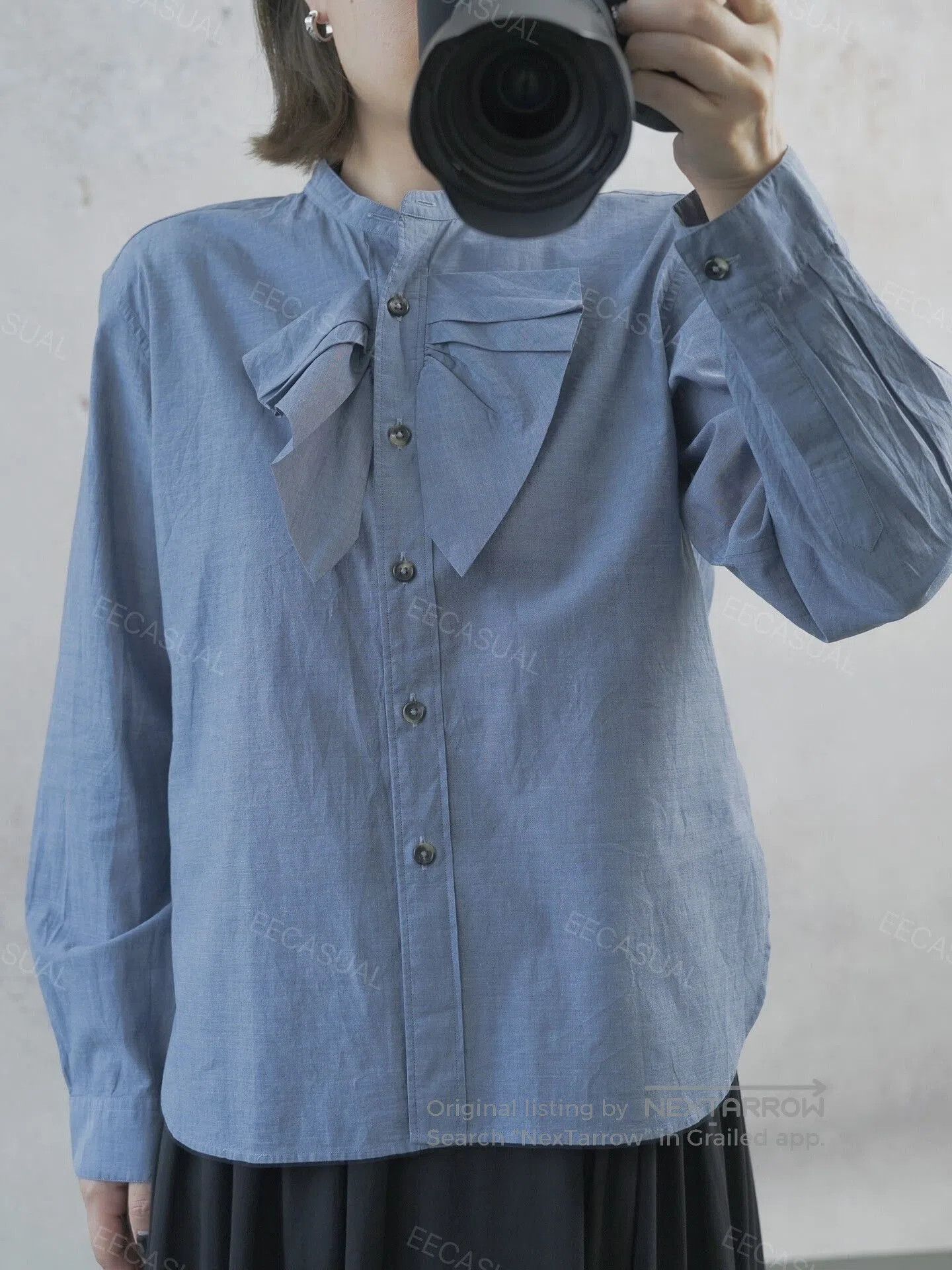 Margaret Howell Margaret Howell Blue Collar Long Sleeve Shirt. Size S / US 4 / IT 40 - 1 Thumbnail