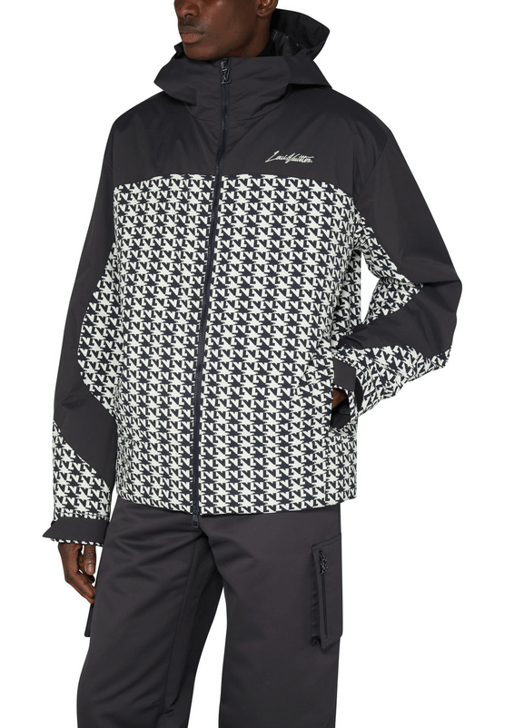 Louis Vuitton Bicolor Dove Houndstooth Hooded Padded Jacket Size US M / EU 48-50 / 2 - 19 Thumbnail