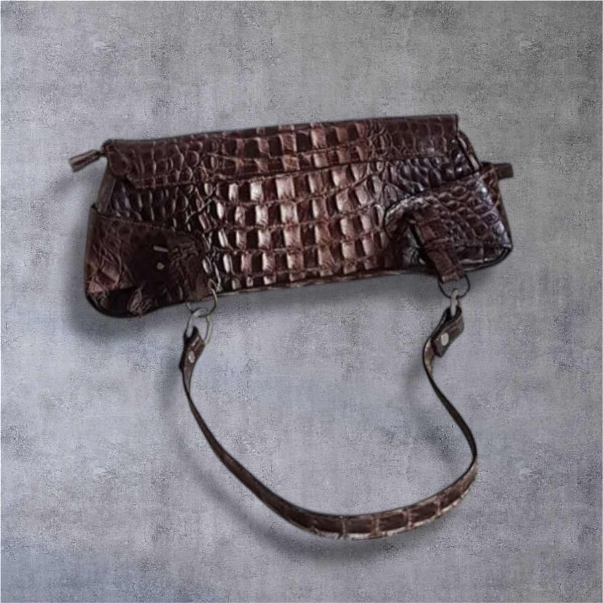 Other Vintage crocodile leather shoulder bag Size ONE SIZE - 3 Thumbnail
