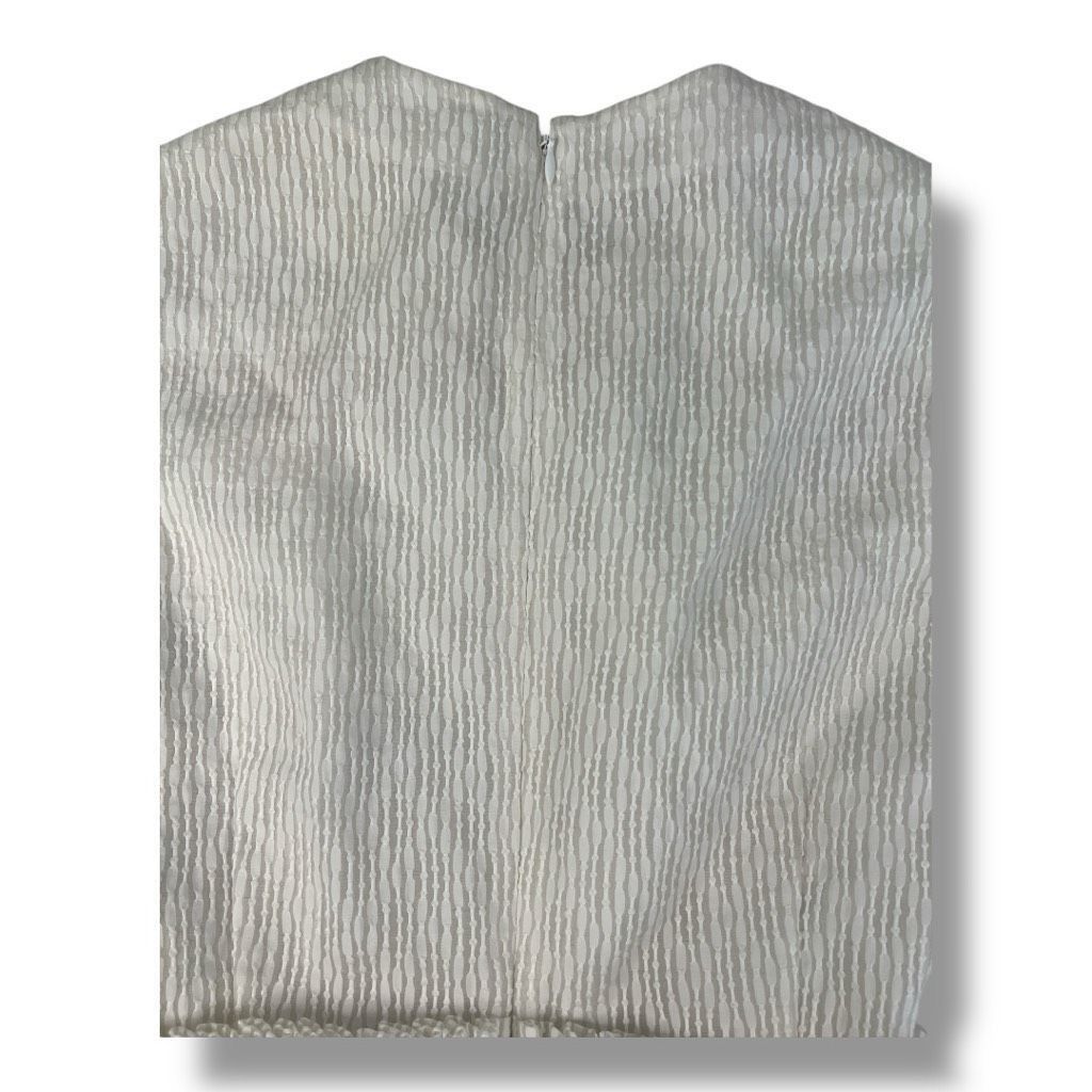 Carven Carven Contrasting Hem Skater Mini Dress Sleeveless White Si Size XS / US 0-2 / IT 36-38 - 5 Thumbnail